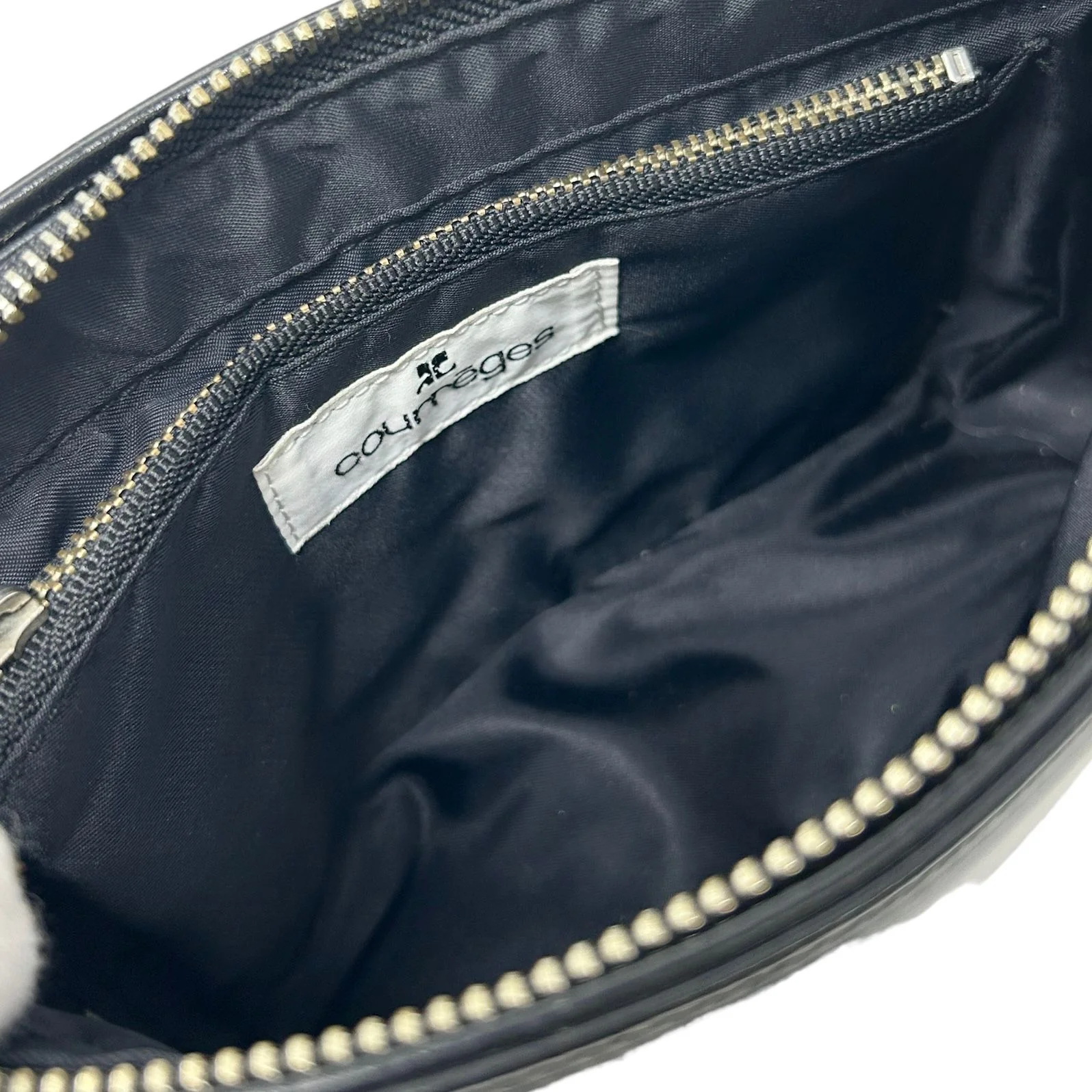 Courreges Black Mini Shoulder Bag - Image 3