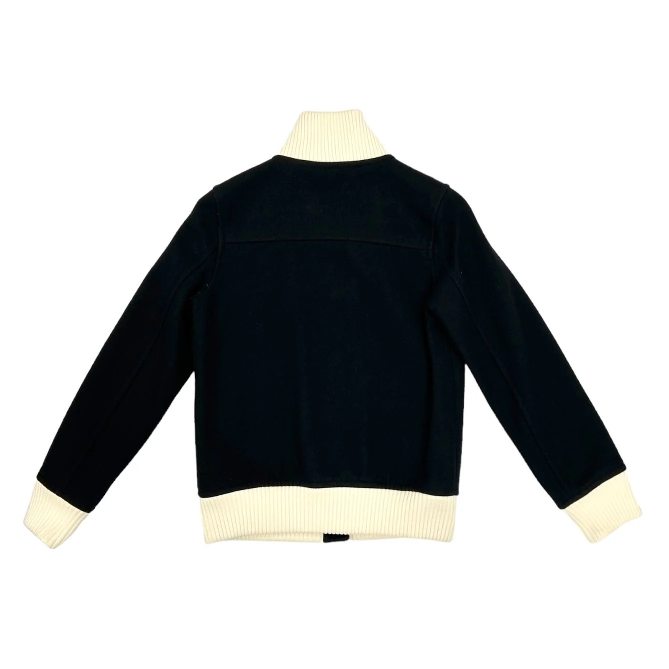 Courreges Navy + Cream Logo Jacket - Image 2