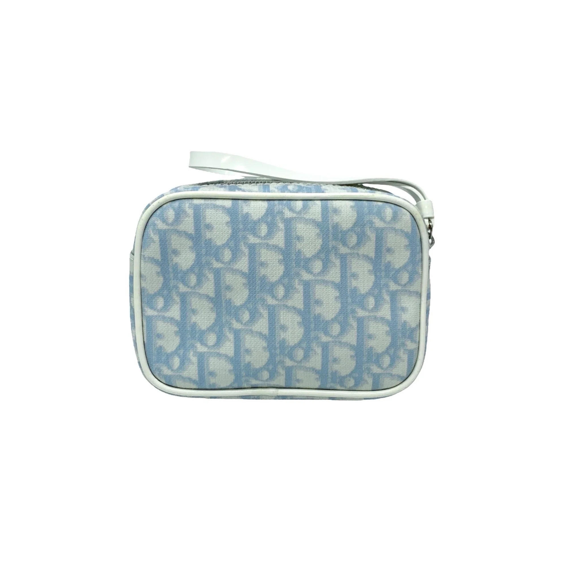 Dior Baby Blue Mini Wristlet - Image 2