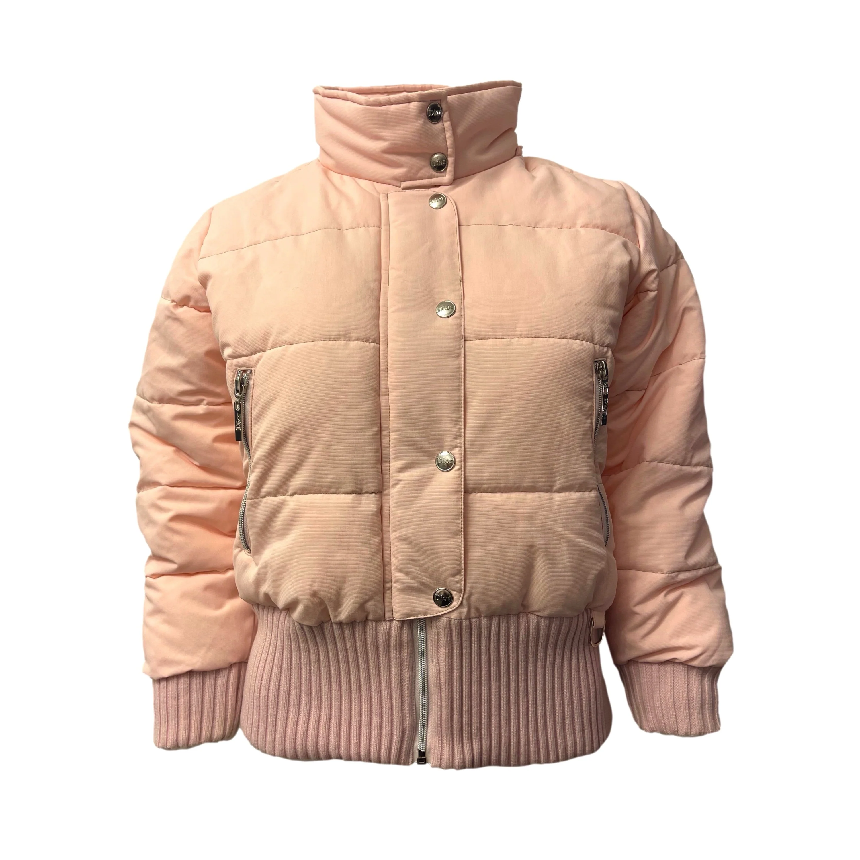 Dior Baby Pink Adiorable Puffer Jacket - Image 2