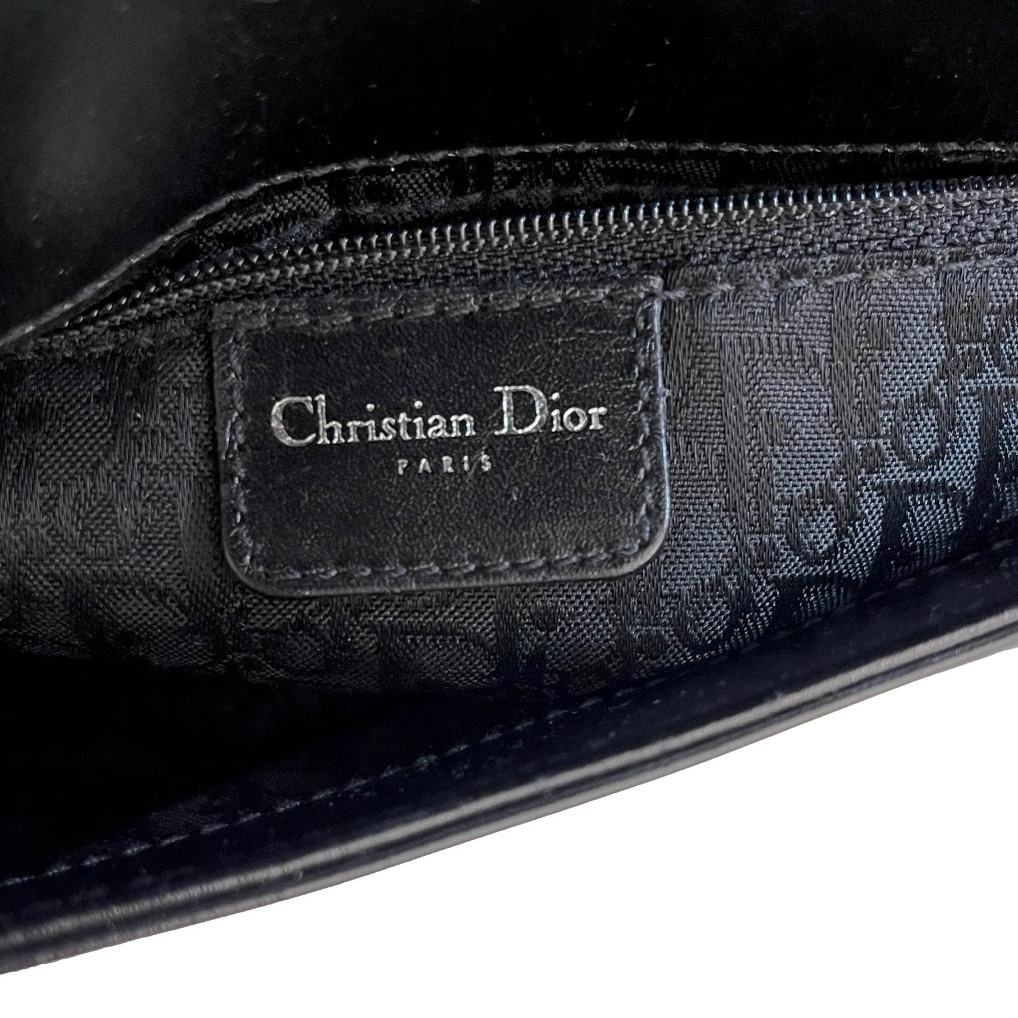 Dior Black Bondage Shoulder Bag - Image 4
