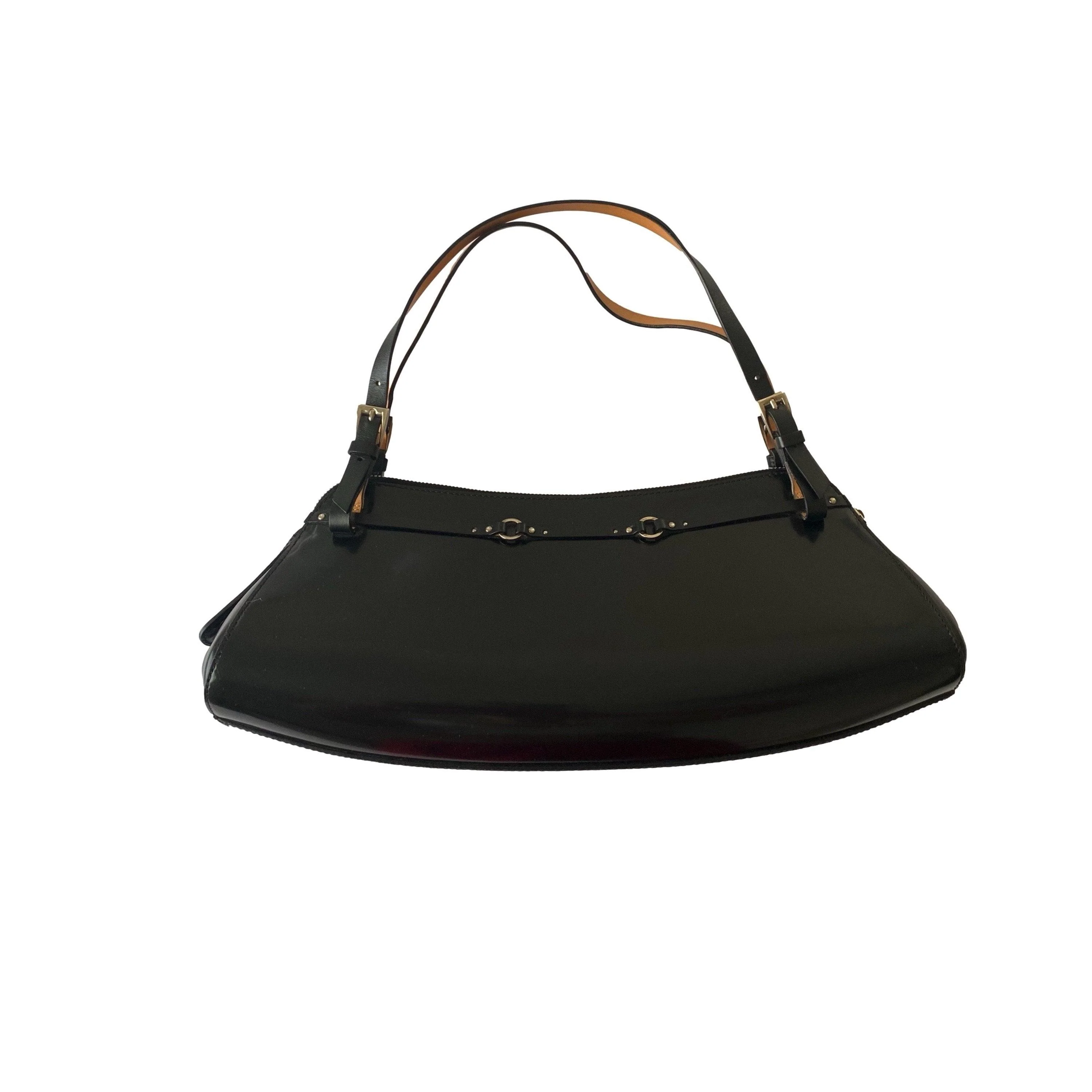 Dior Black Bondage Shoulder Bag - Image 2