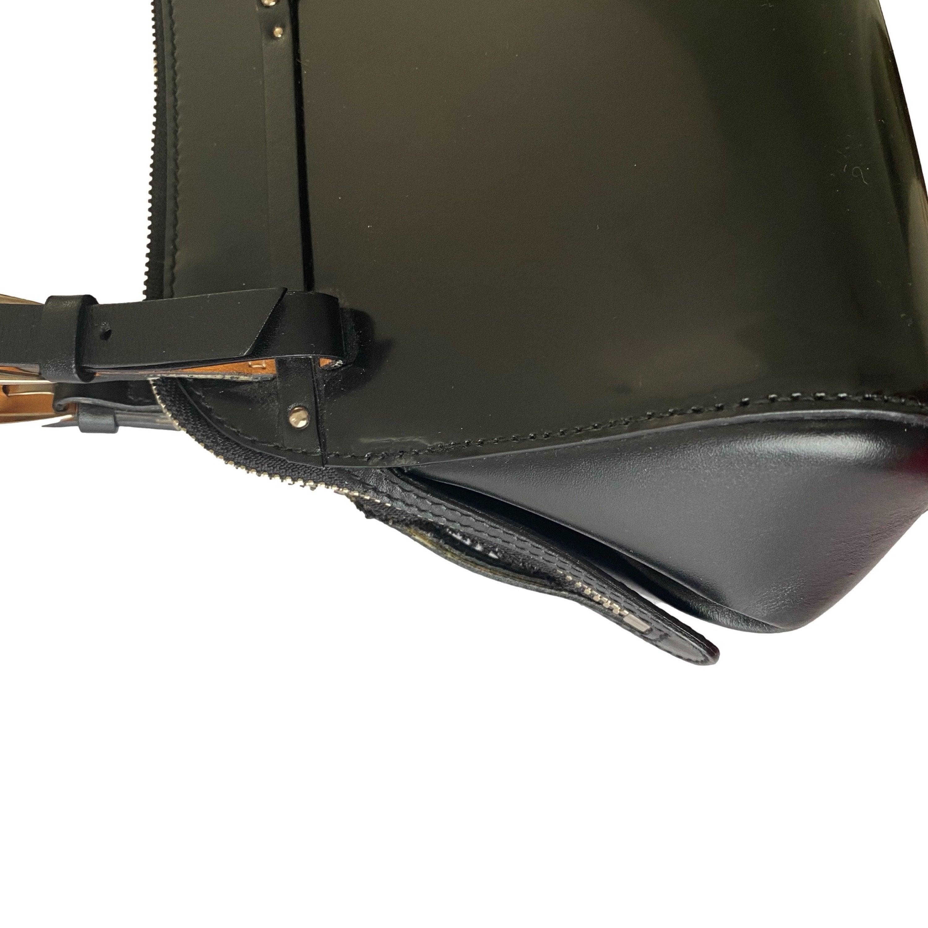 Dior Black Bondage Shoulder Bag - Image 3