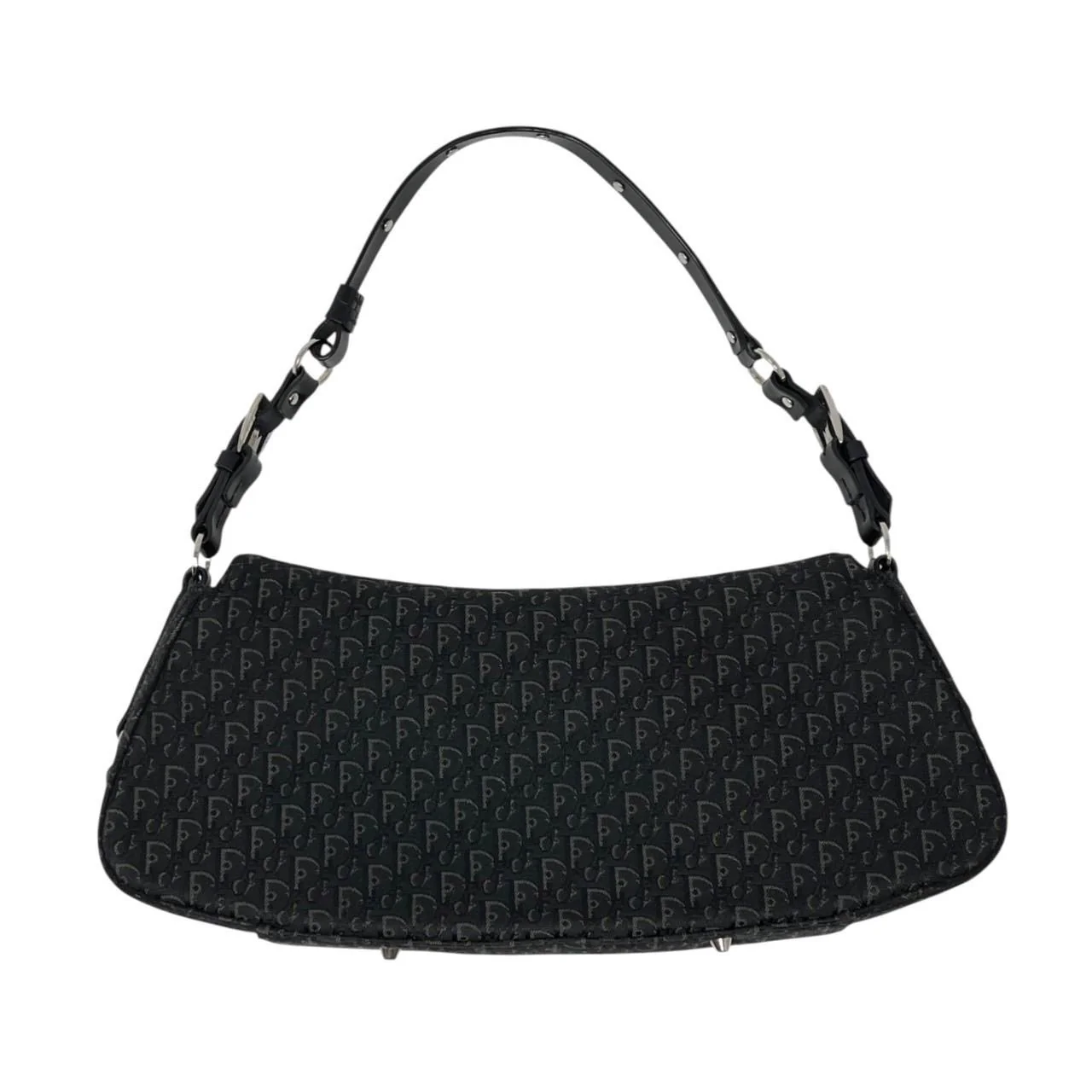 Dior Black Bondage Shoulder Bag - Image 2