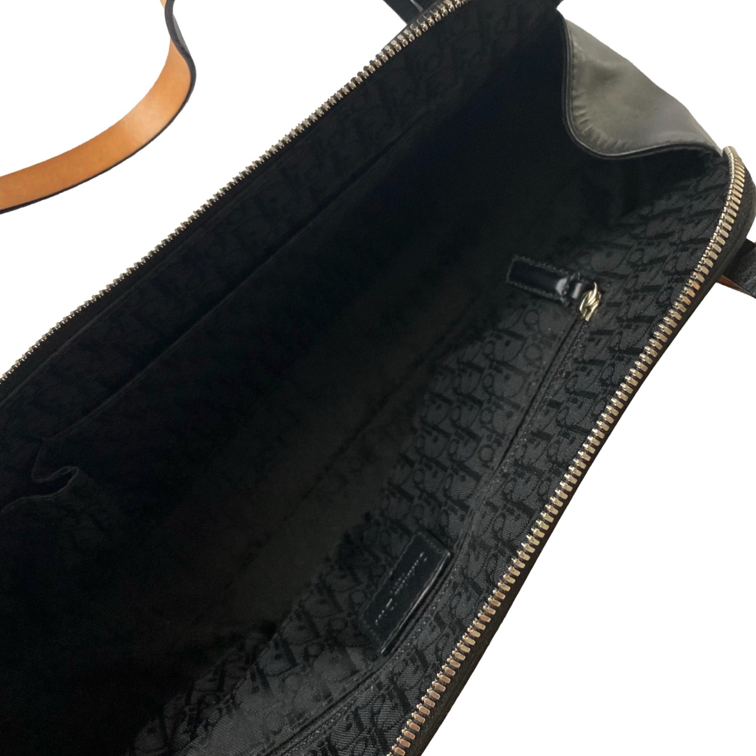 Dior Black Bondage Shoulder Bag - Image 4