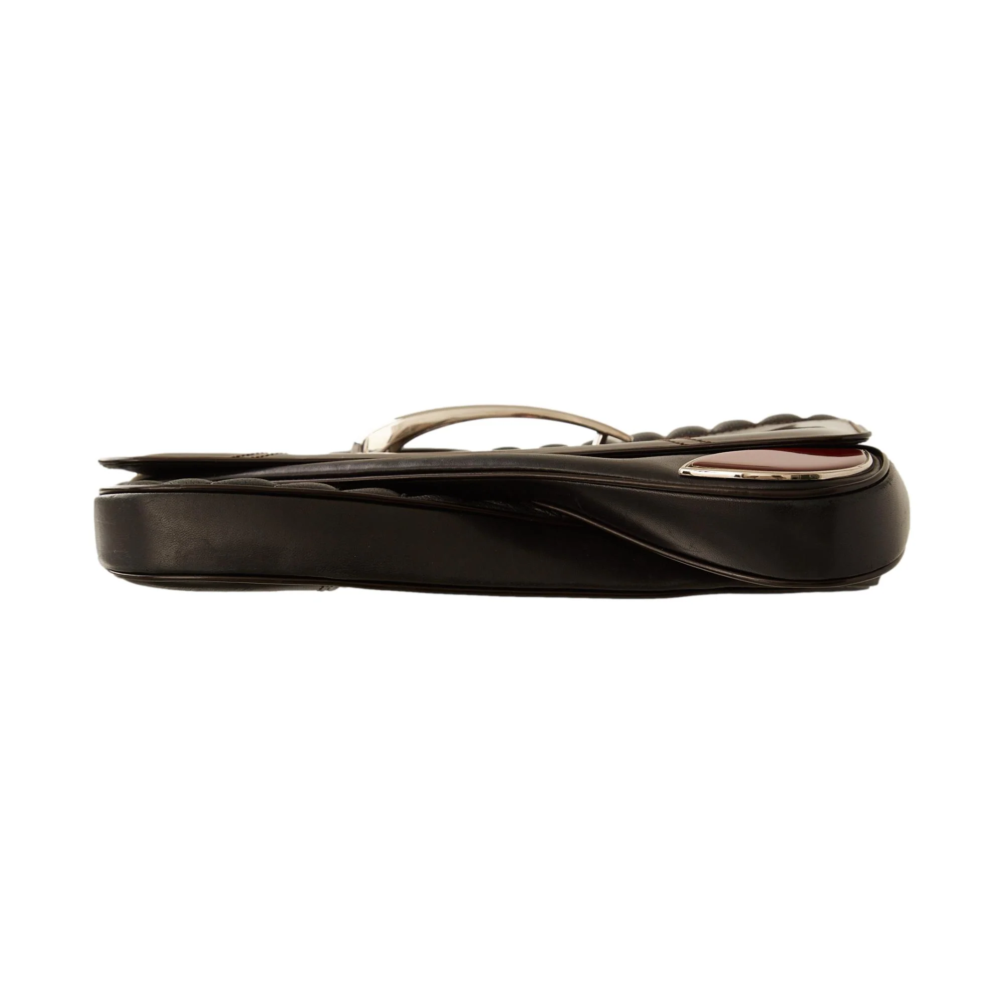Dior Black Cadillac Saddle Bag - Image 3