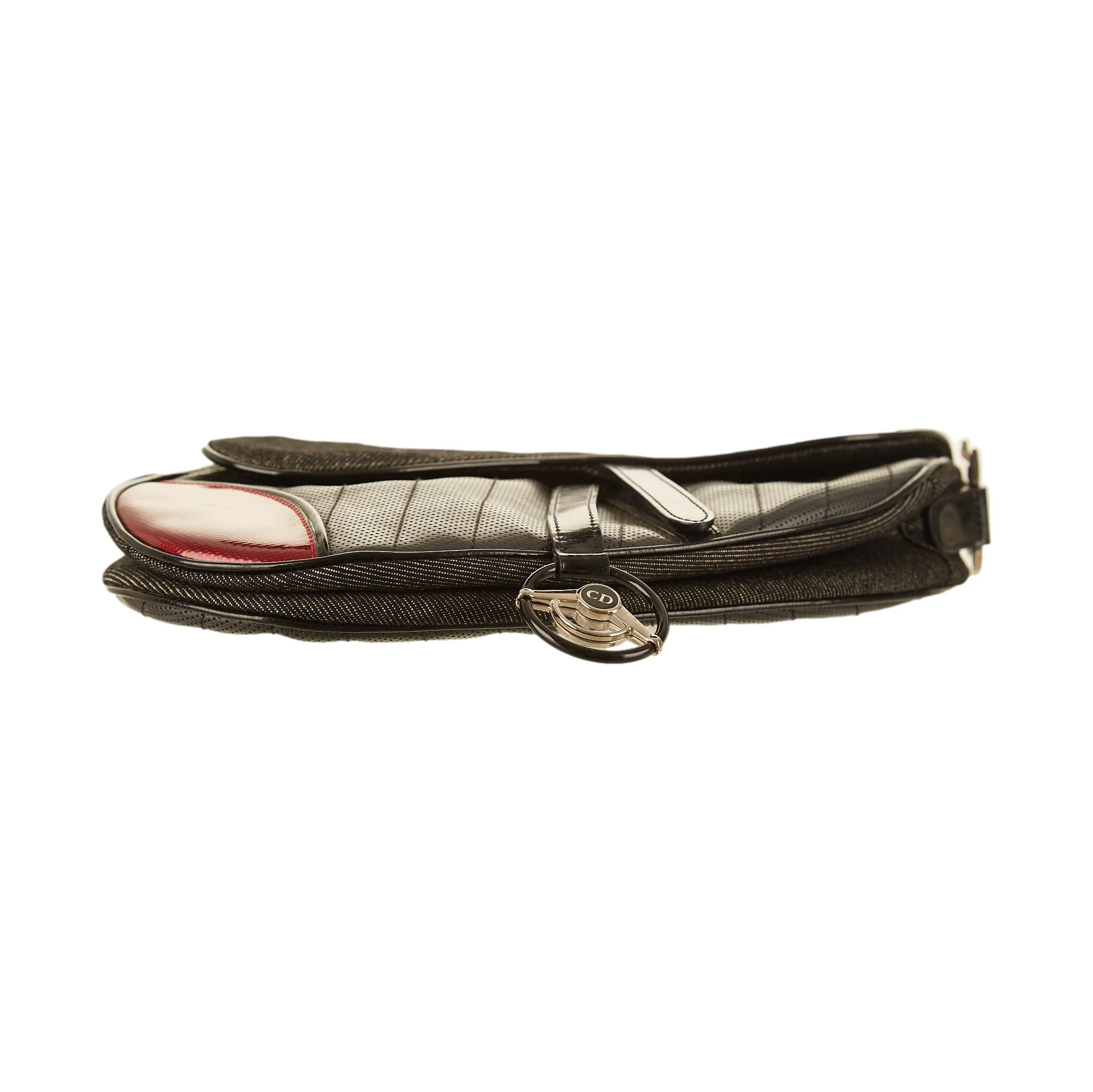 Dior Black Cadillac Saddle Bag - Image 3