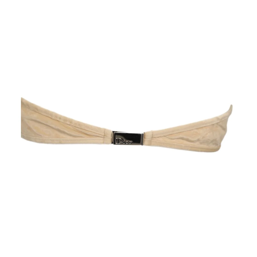 Dior Beige Fringe Bikini - Image 3