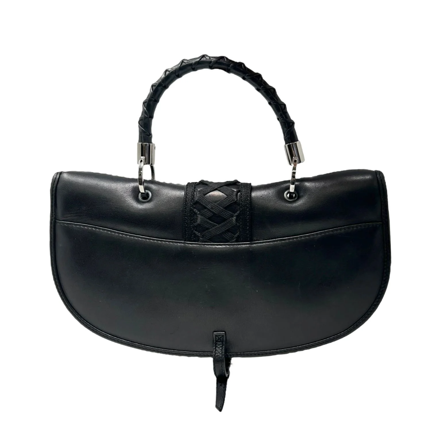 Dior Black Corset Mini Top Handle - Image 2