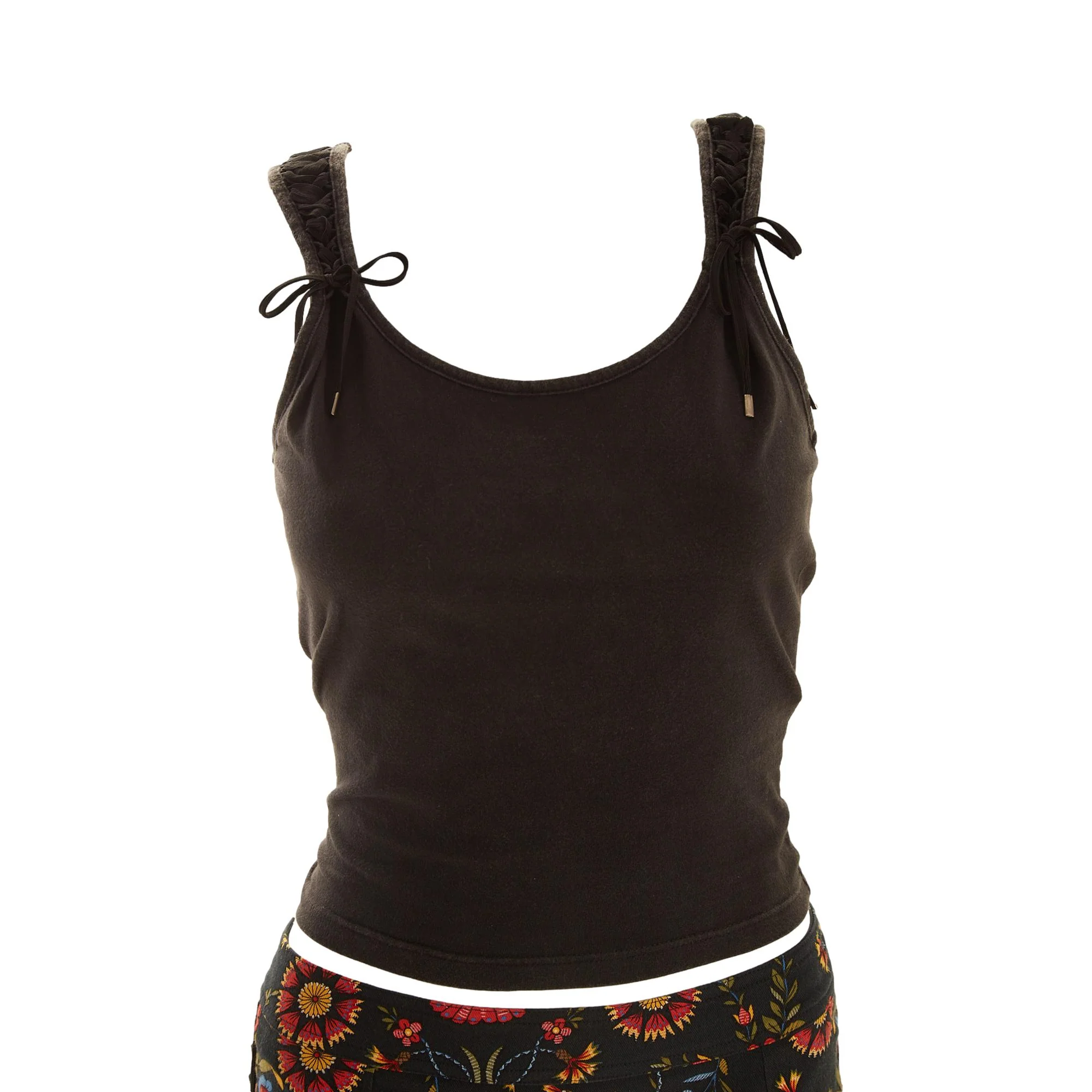 Dior Black Floral Print 3-Piece Set - Image 5