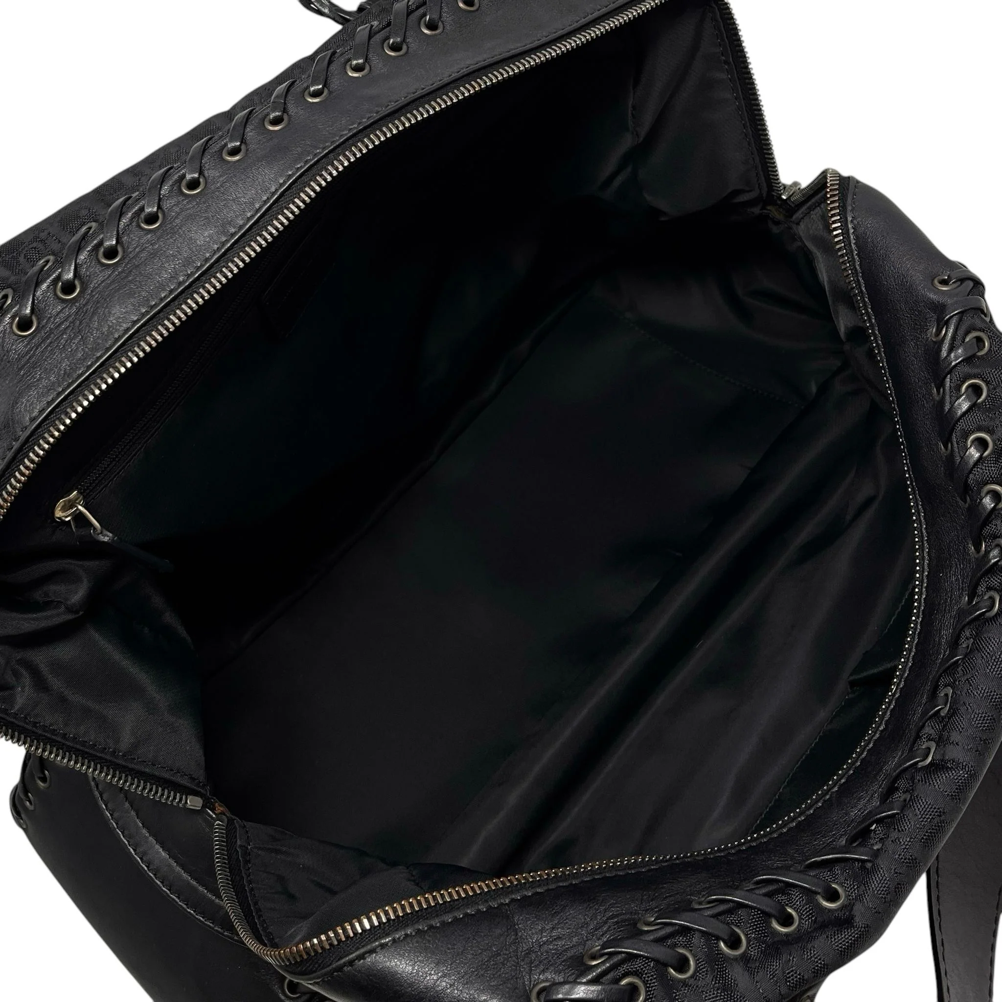 Dior Black Jumbo Shoulder Bag - Image 4