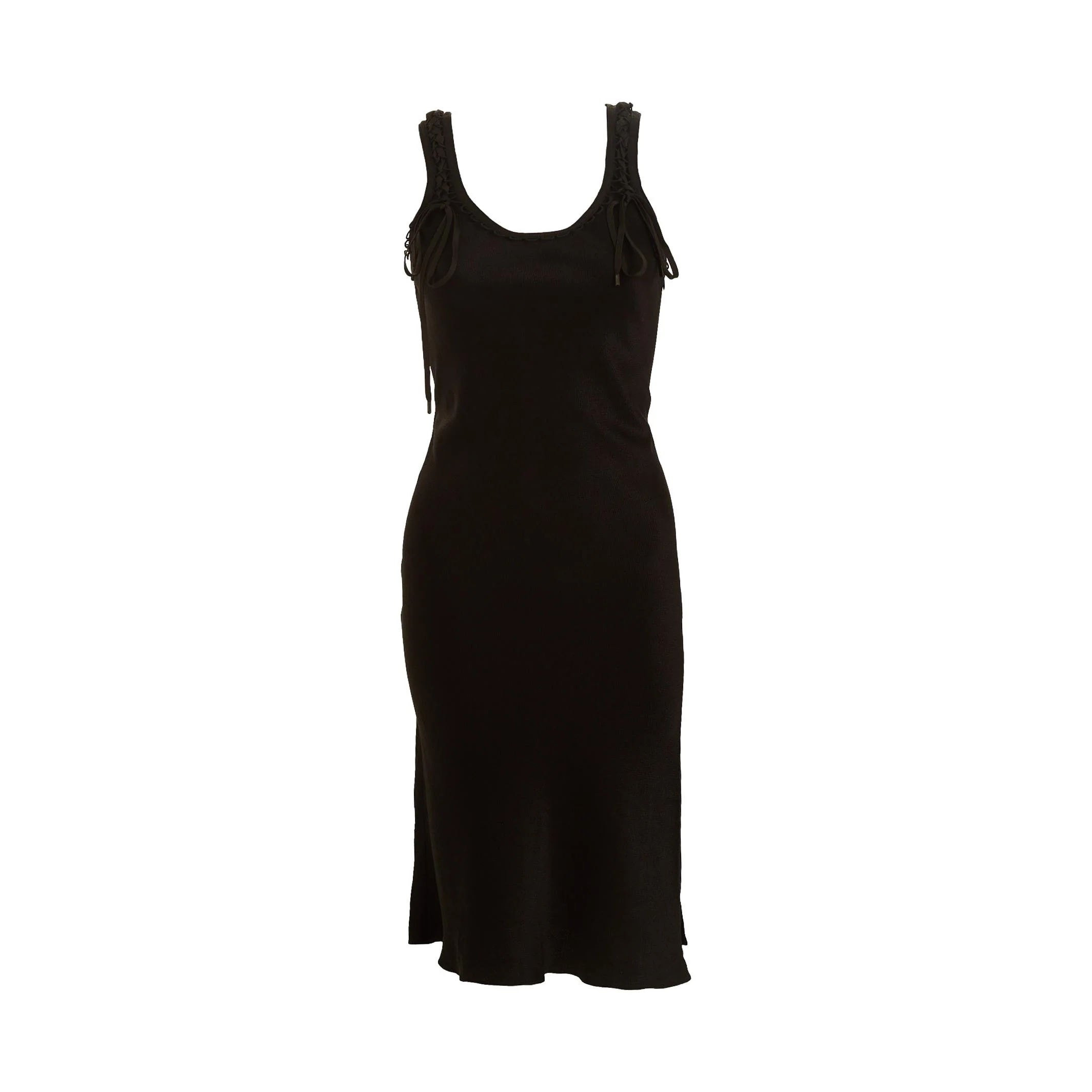 Dior Black Tie Dress