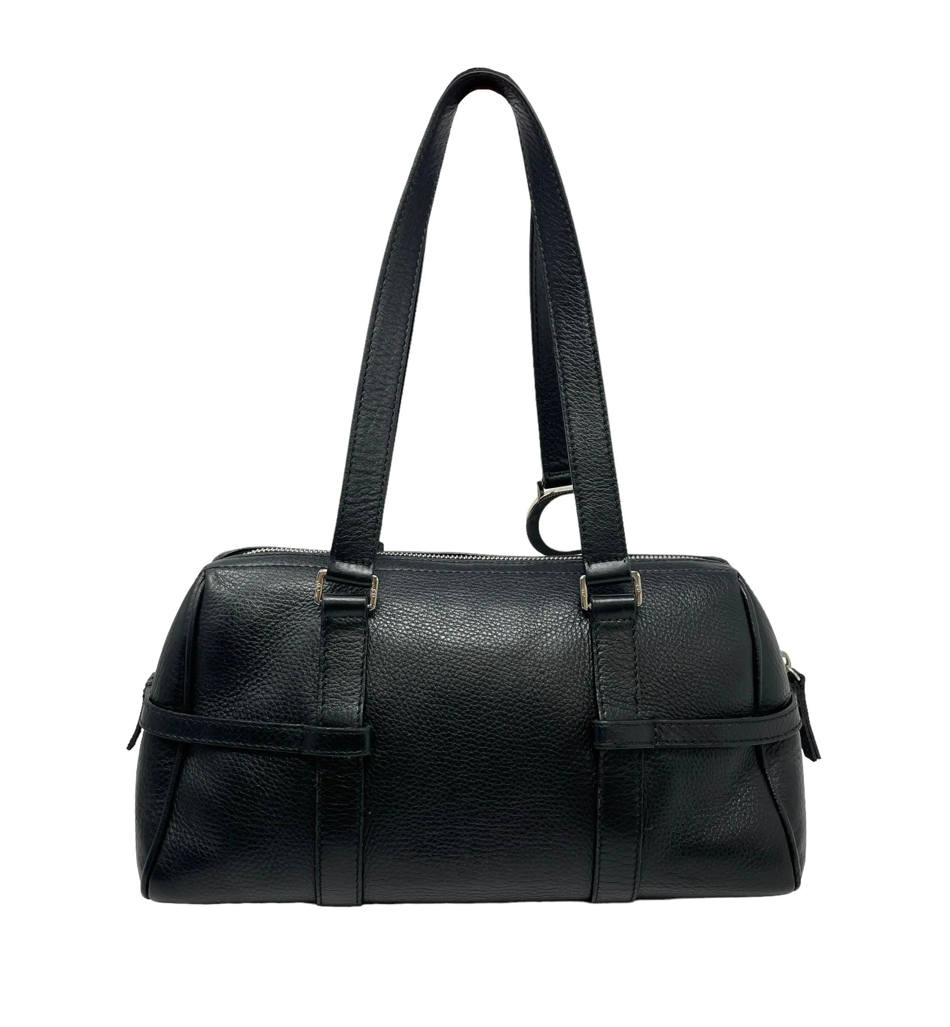Dior Black Leather Shoulder Bag - Image 2