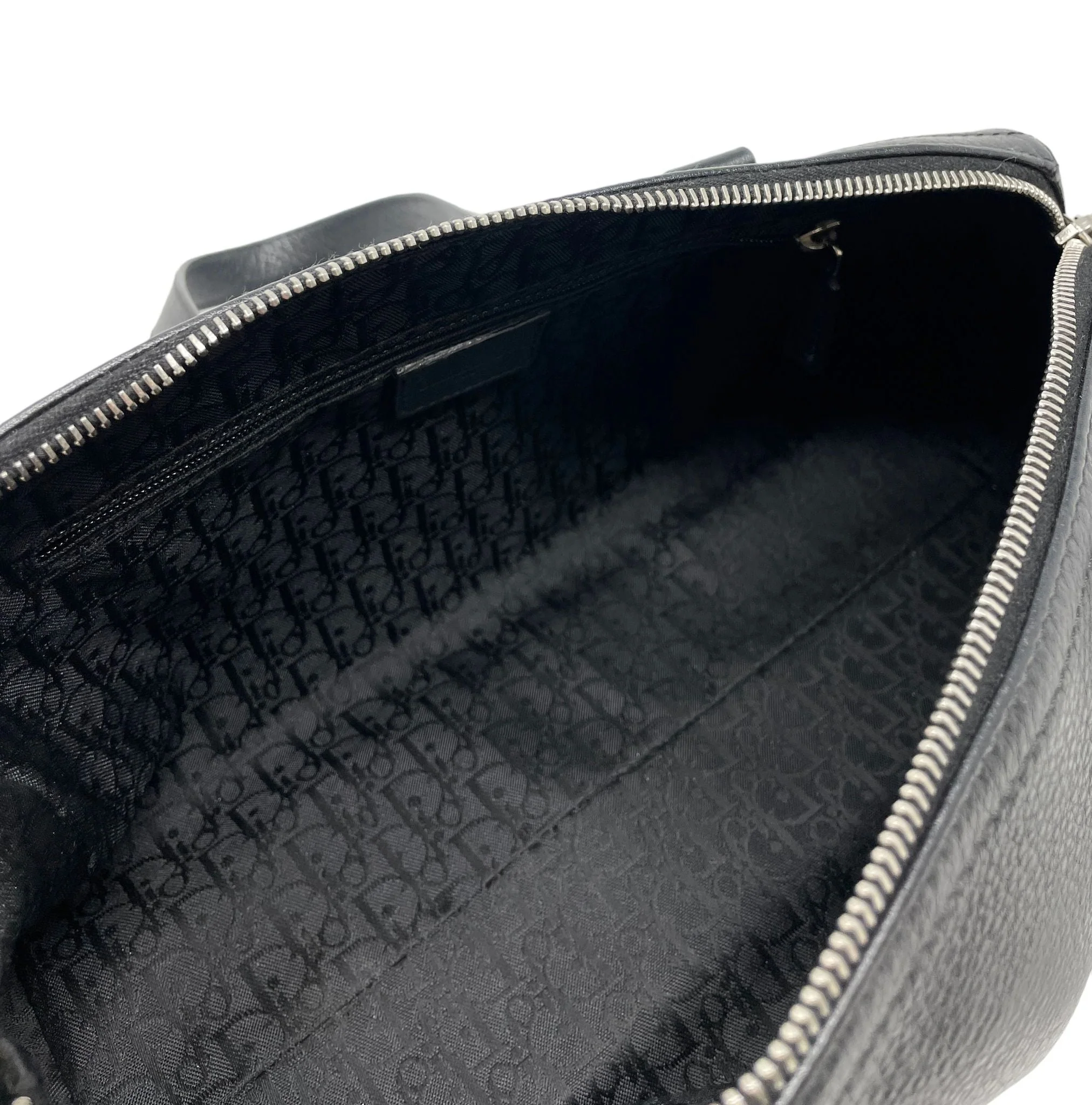 Dior Black Leather Shoulder Bag - Image 3