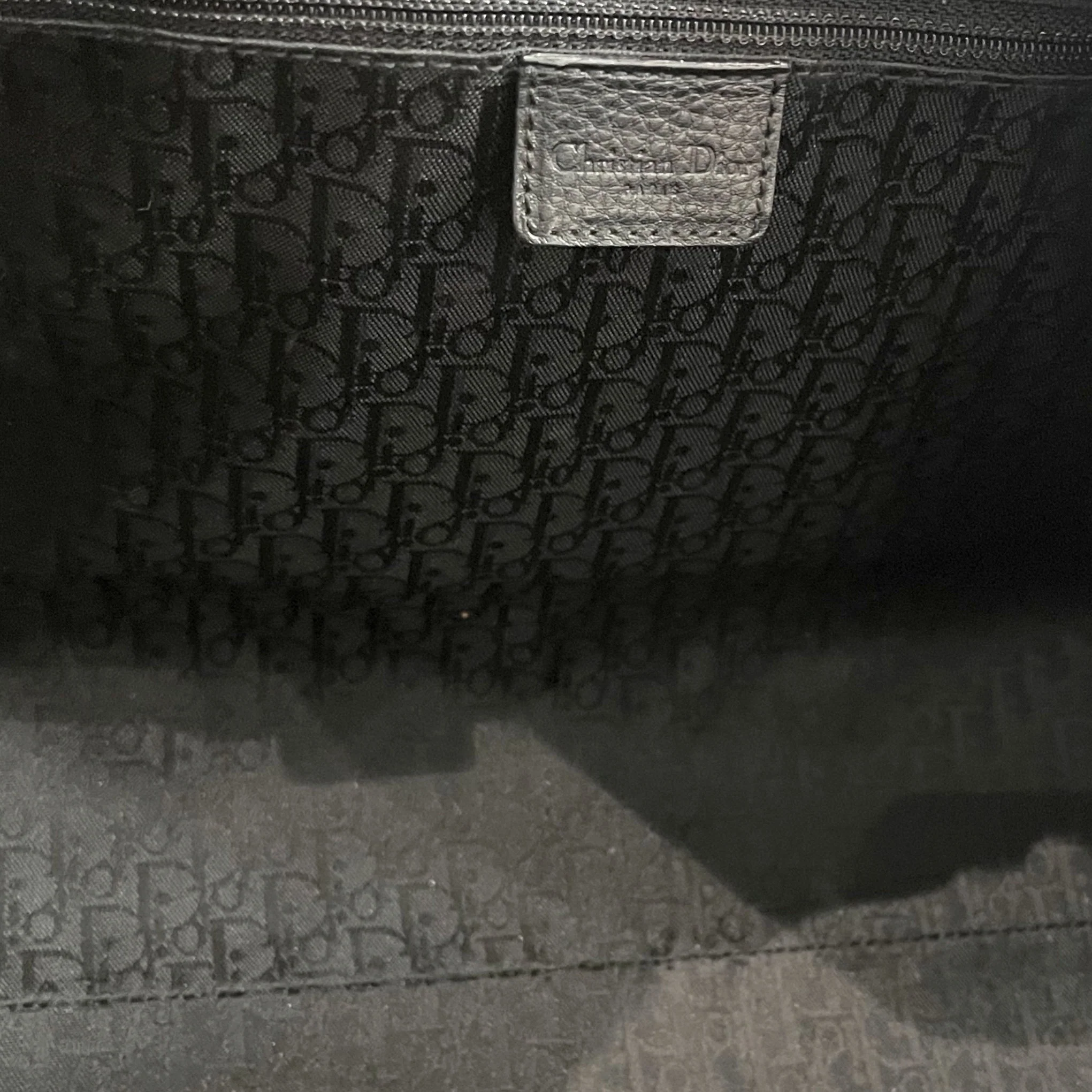Dior Black Leather Shoulder Bag - Image 4