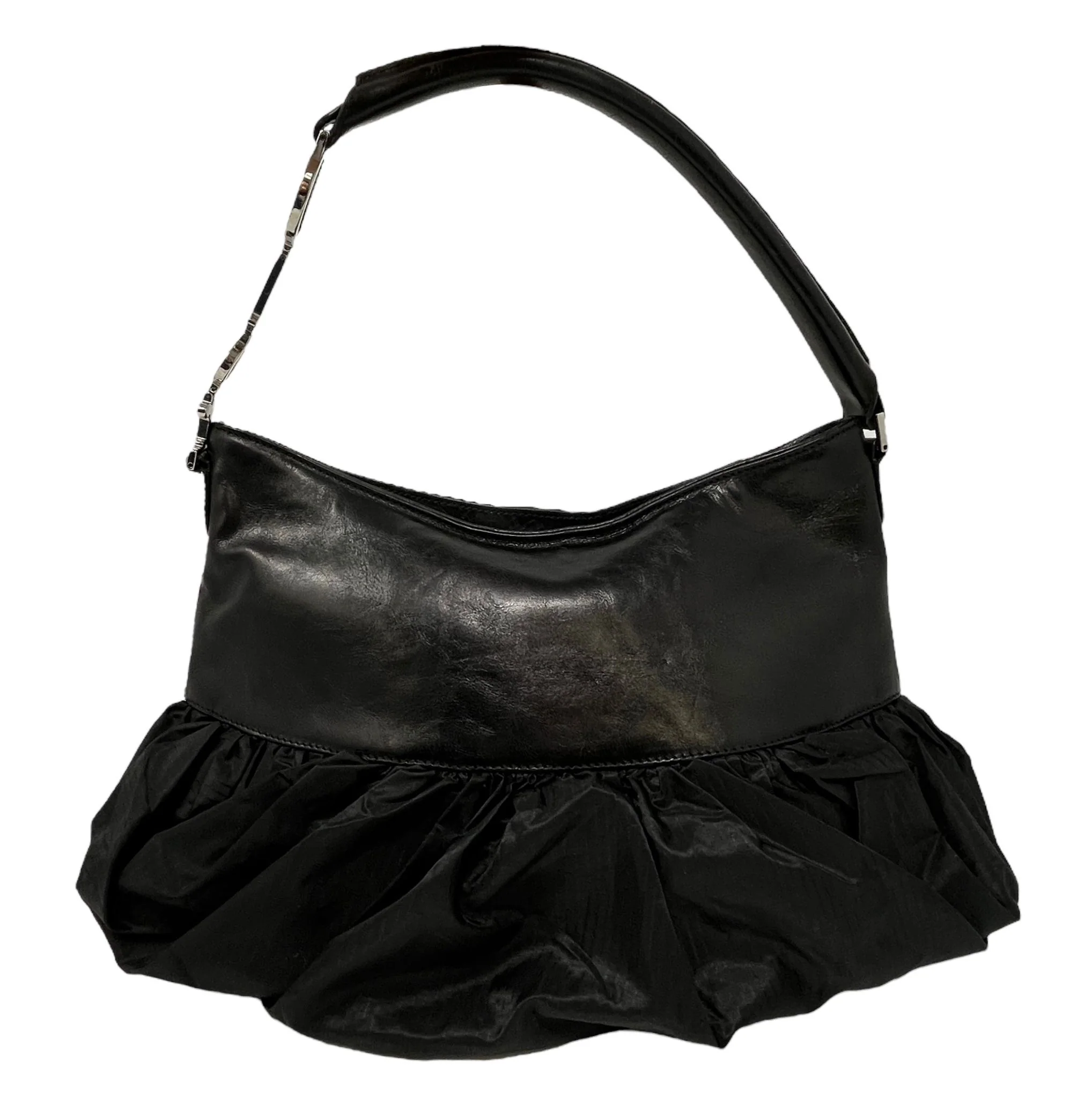 Dior Black Logo Hardware Corset Bag - Image 2