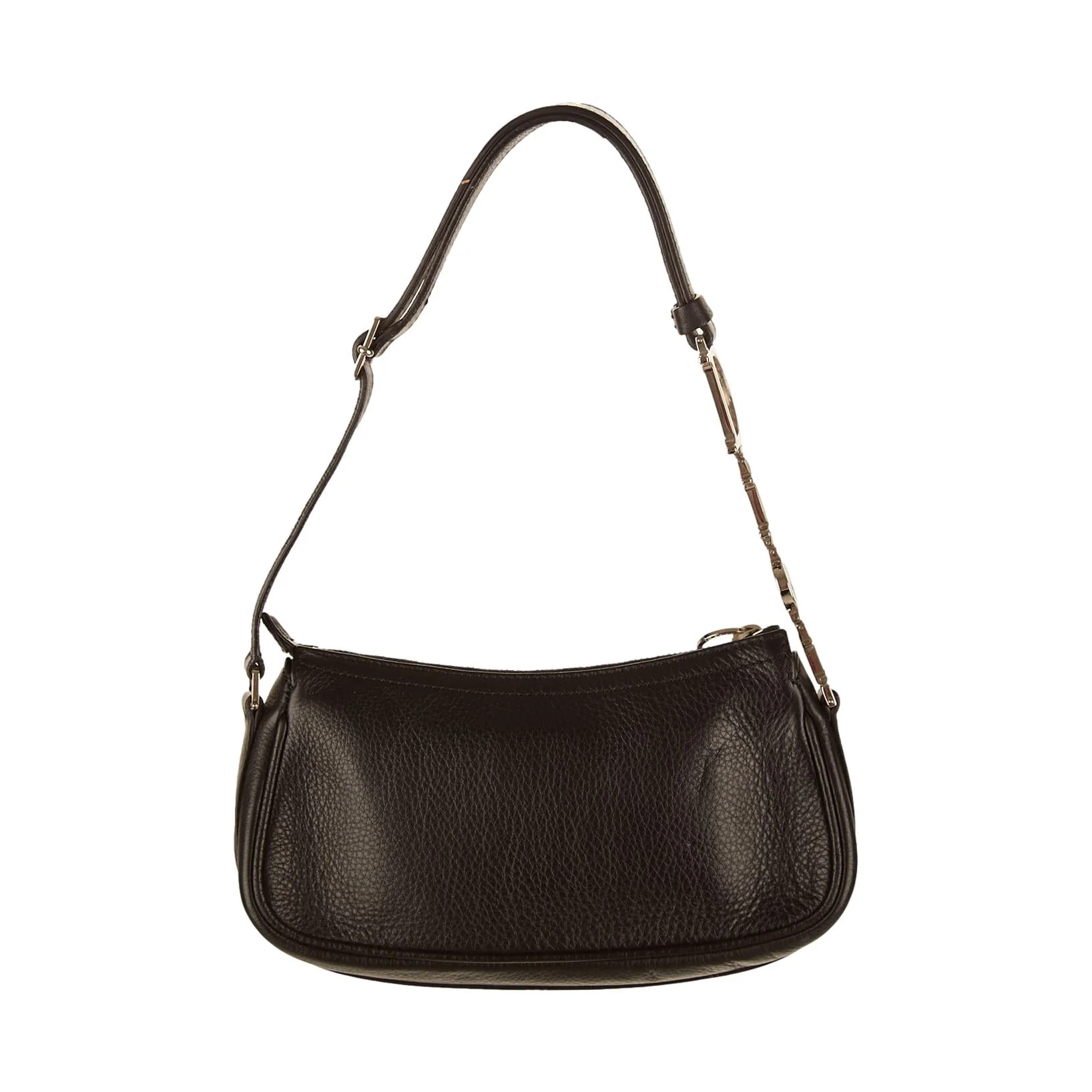 Dior Black Logo Hardware Shoulder Bag - Image 3