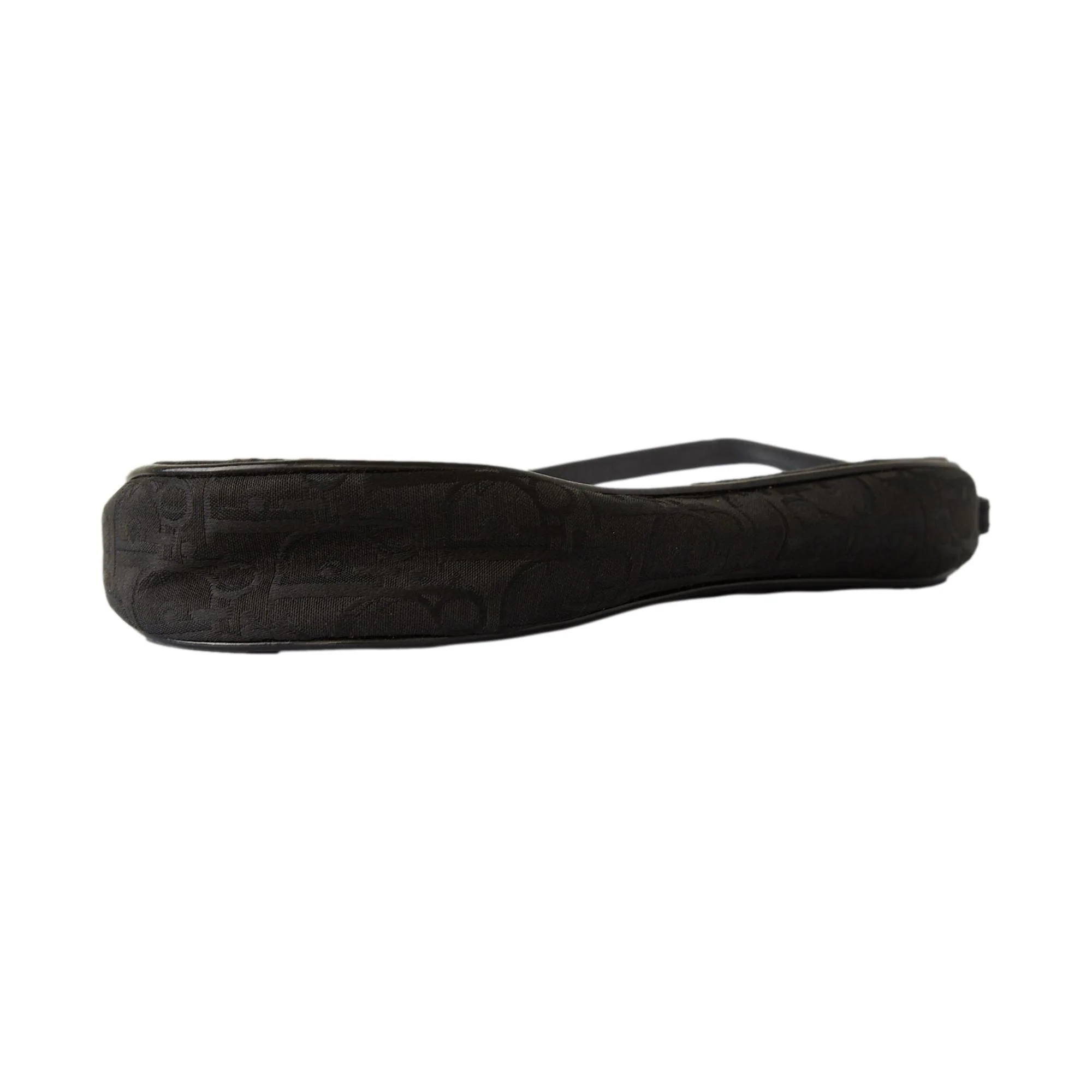 Dior Black Logo Mini Saddle Bag - Image 2