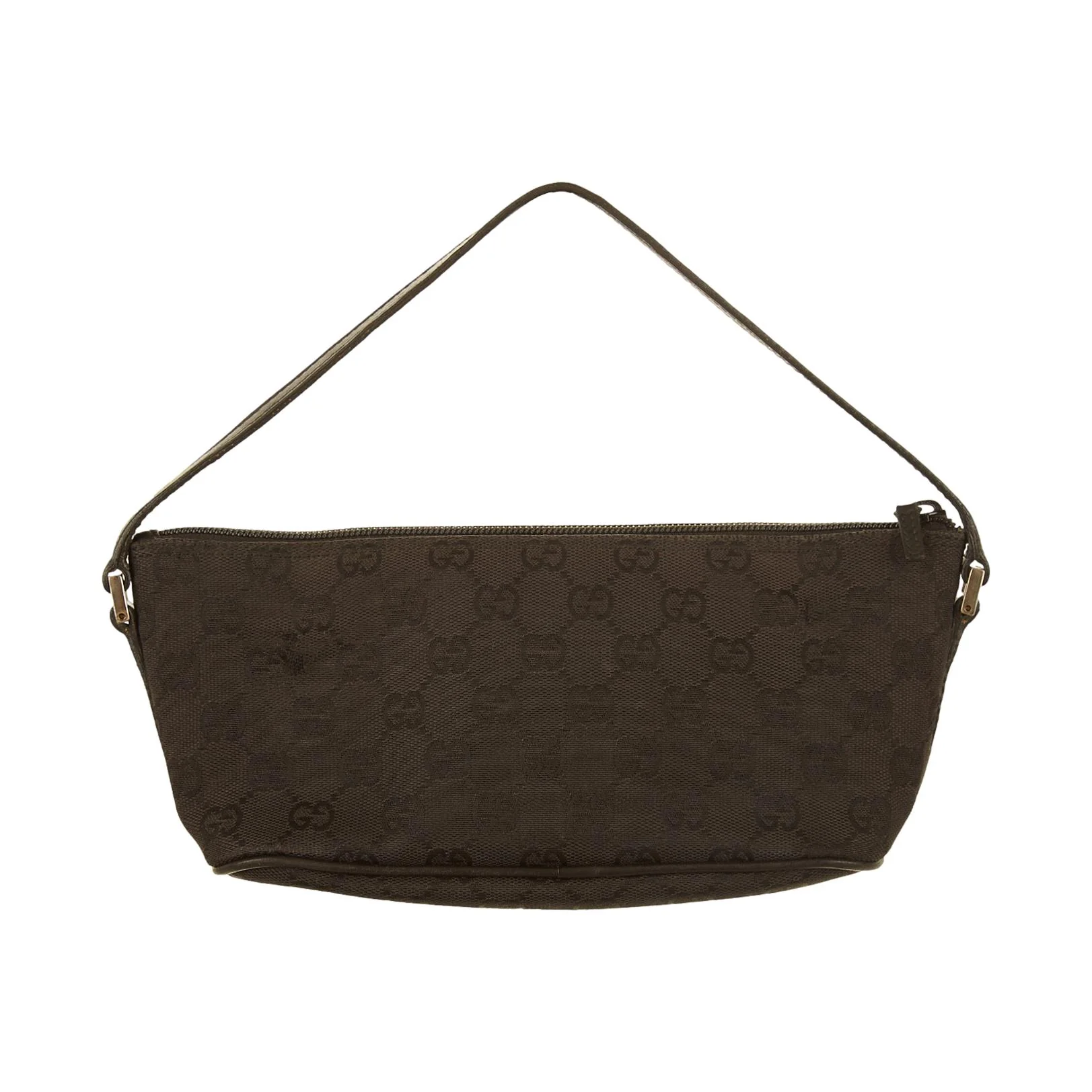 Gucci Grey Logo Mini Shoulder Bag - Image 2