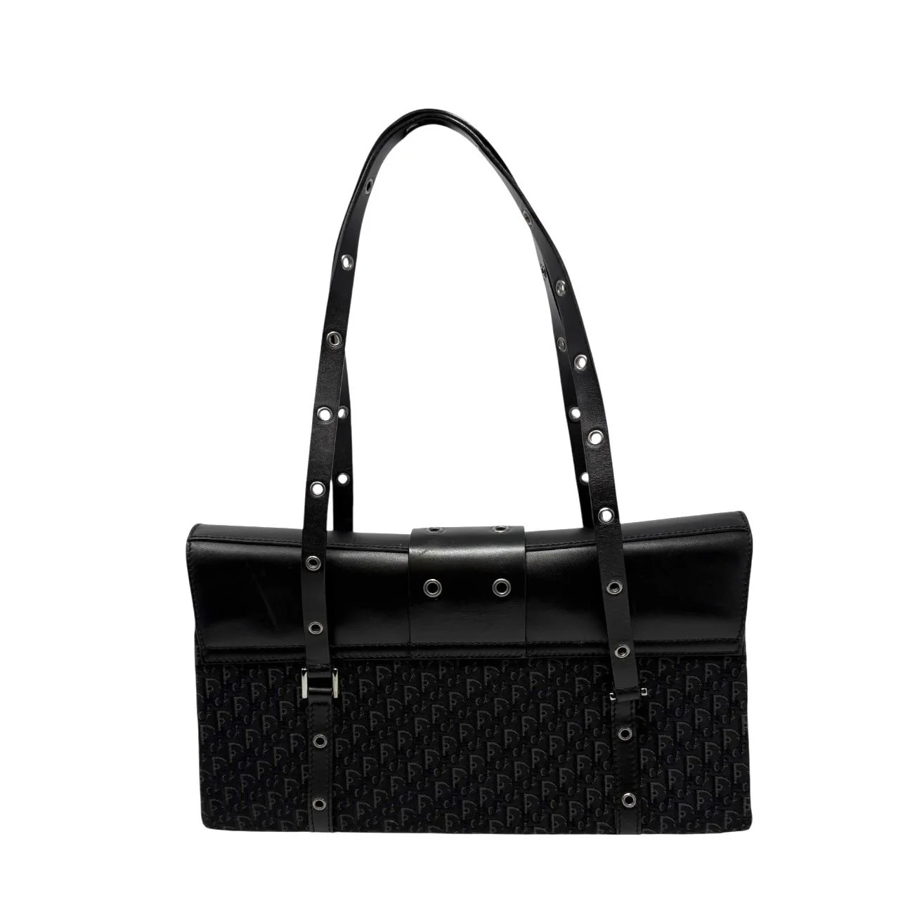 Dior Black Logo Shoulder Bag - Image 2