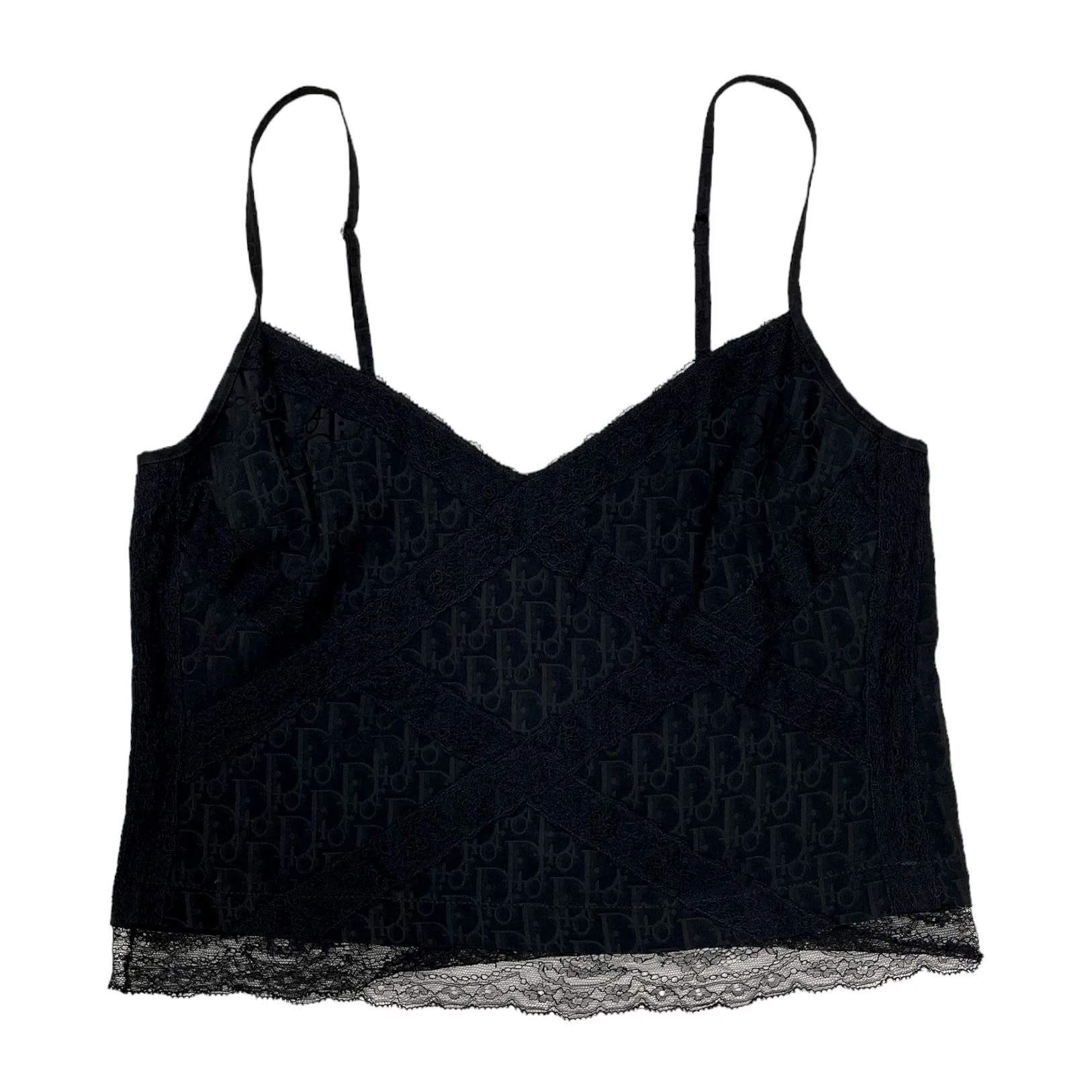 Dior Black Logo Tank
