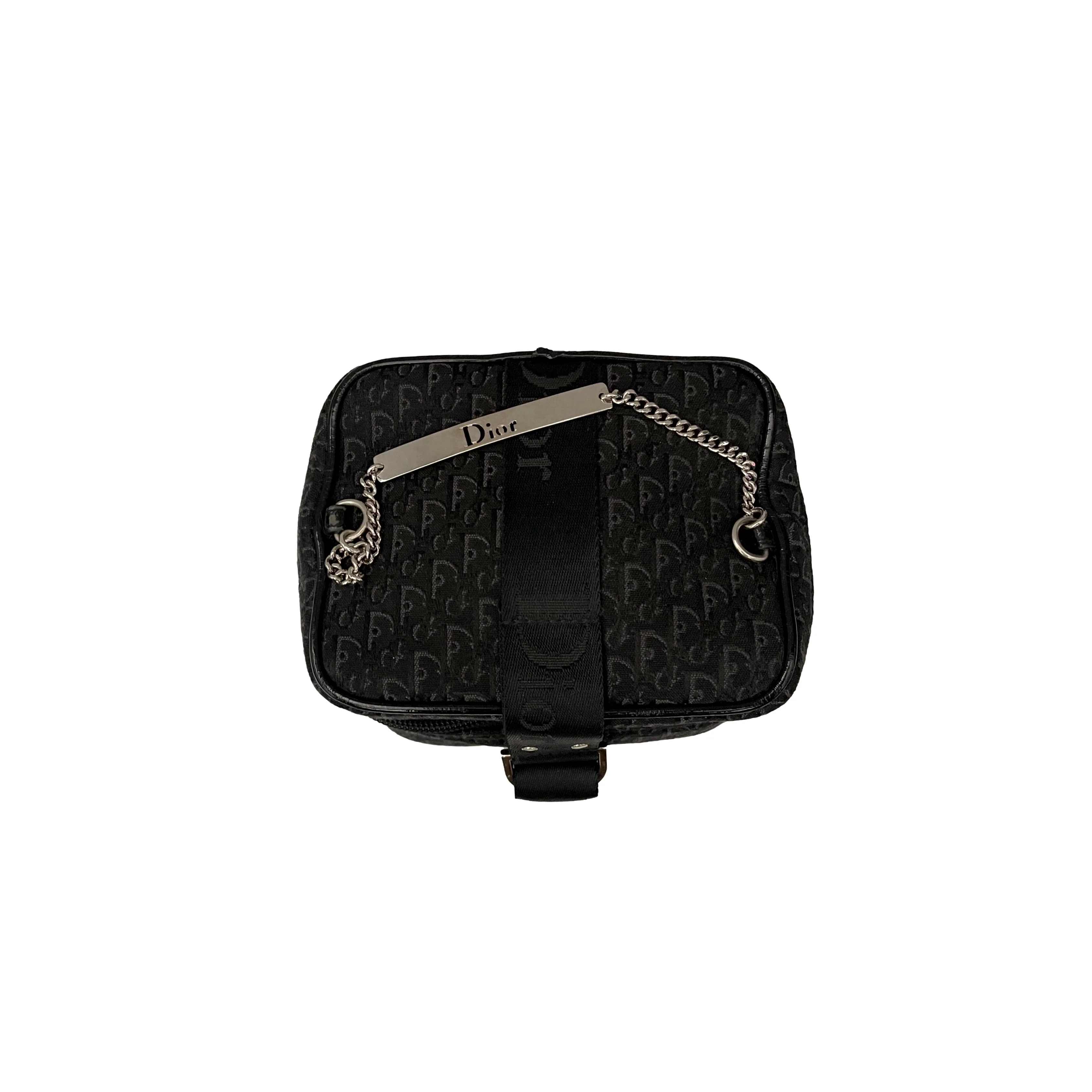 Dior Black Mini Logo Box Bag - Image 3