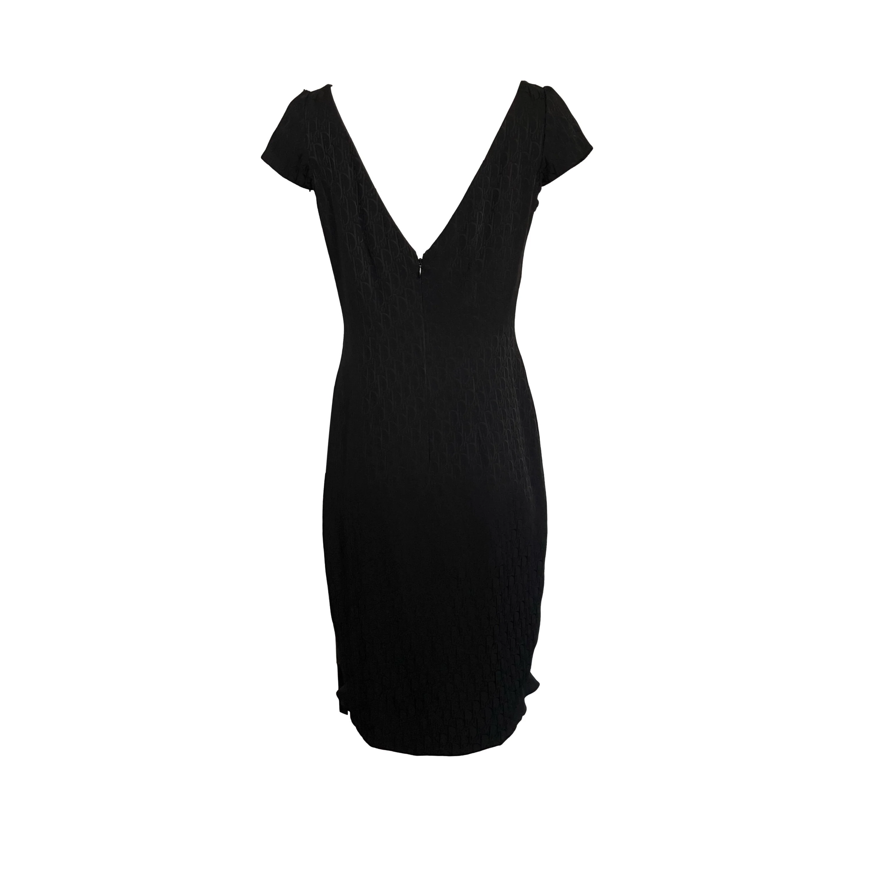 Dior Black Monogram Dress - Image 2