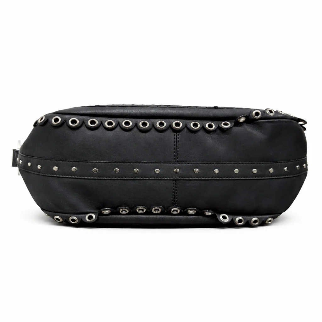 Dior Black Peace Shoulder Bag - Image 4
