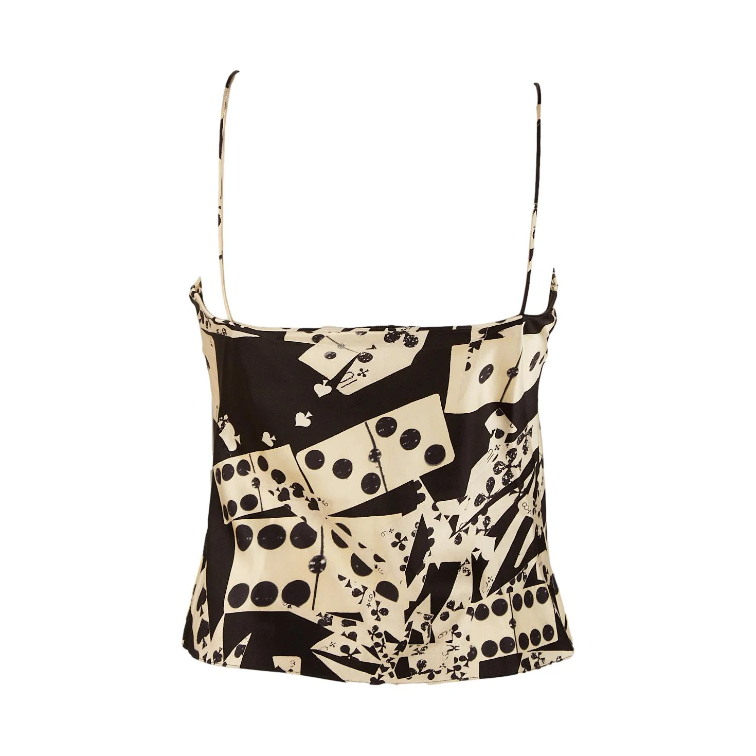 Dior Black Playing Card Tank - Image 2