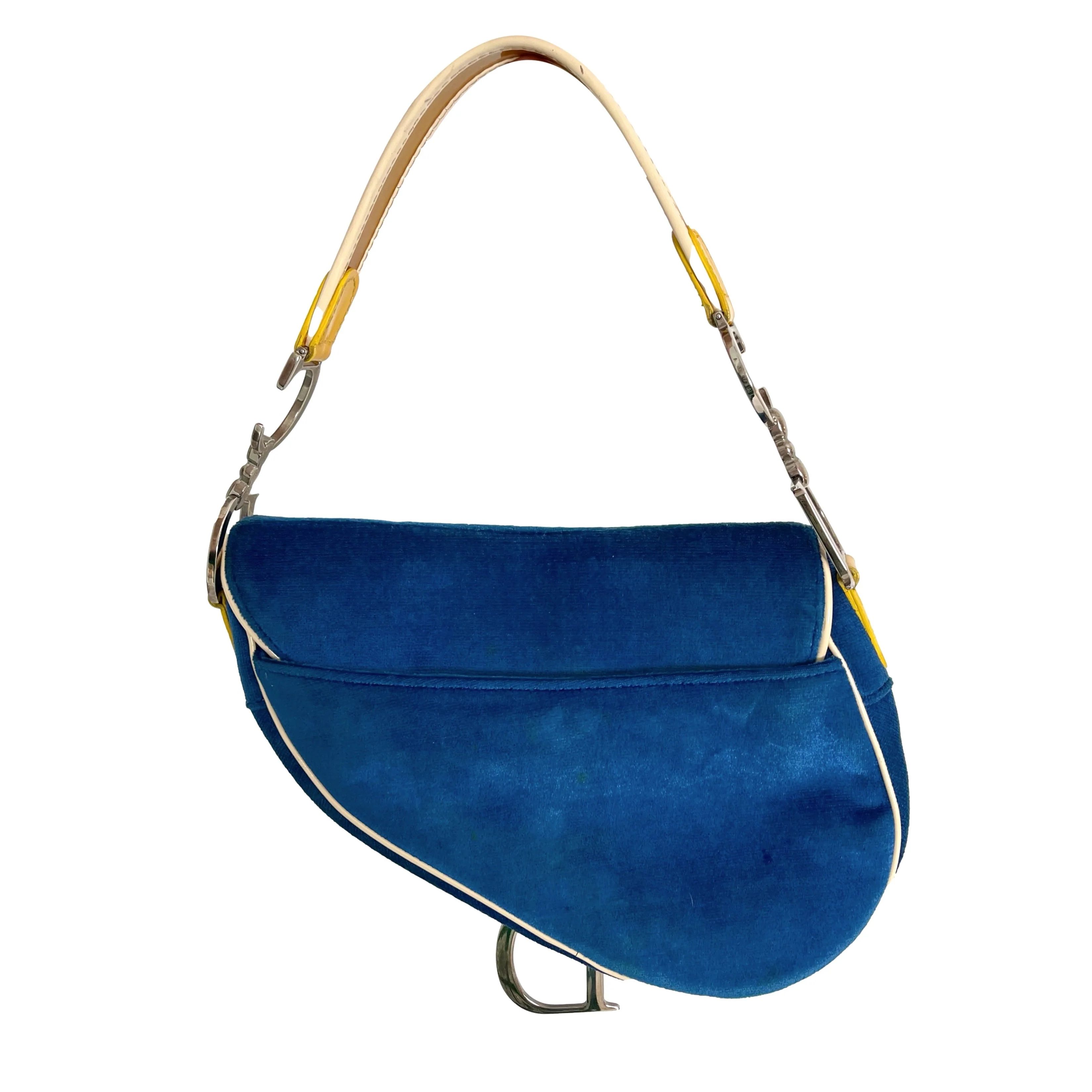 Dior Blue Adiorable Saddle Bag - Image 2