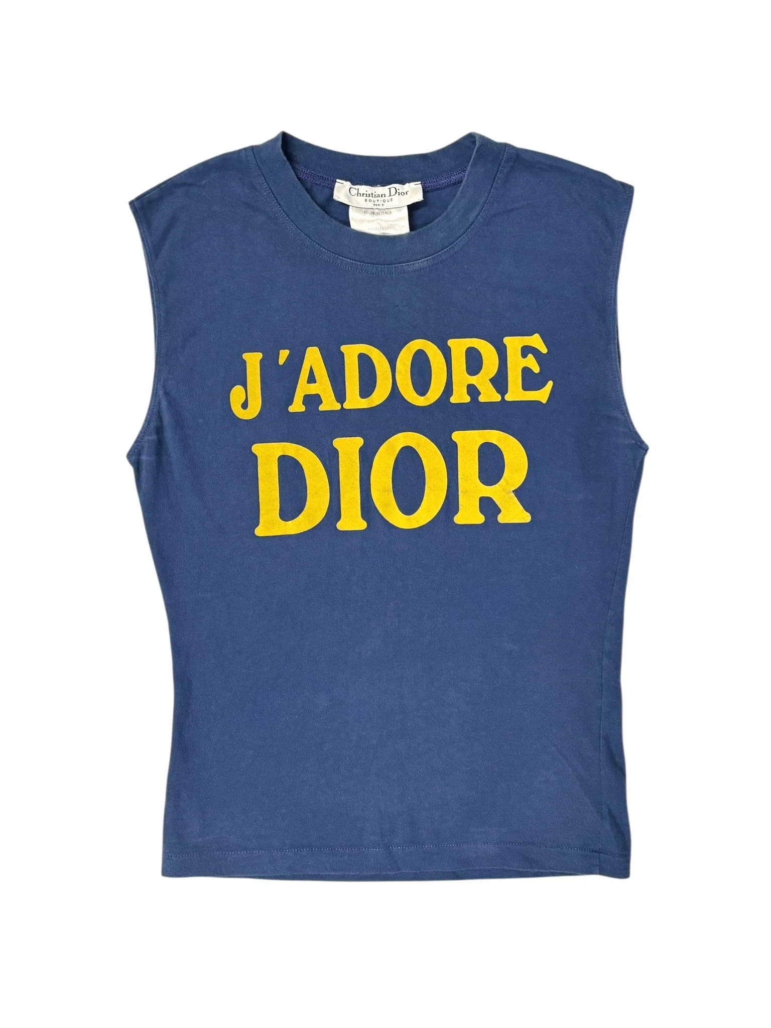 Dior Blue ‘J’Adore’ Tank