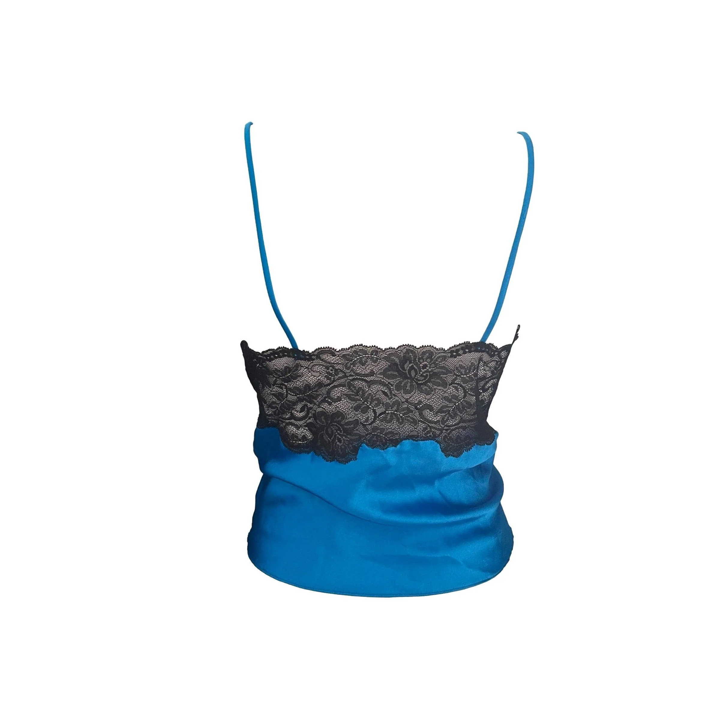Dior Blue Lace Tank - Image 2