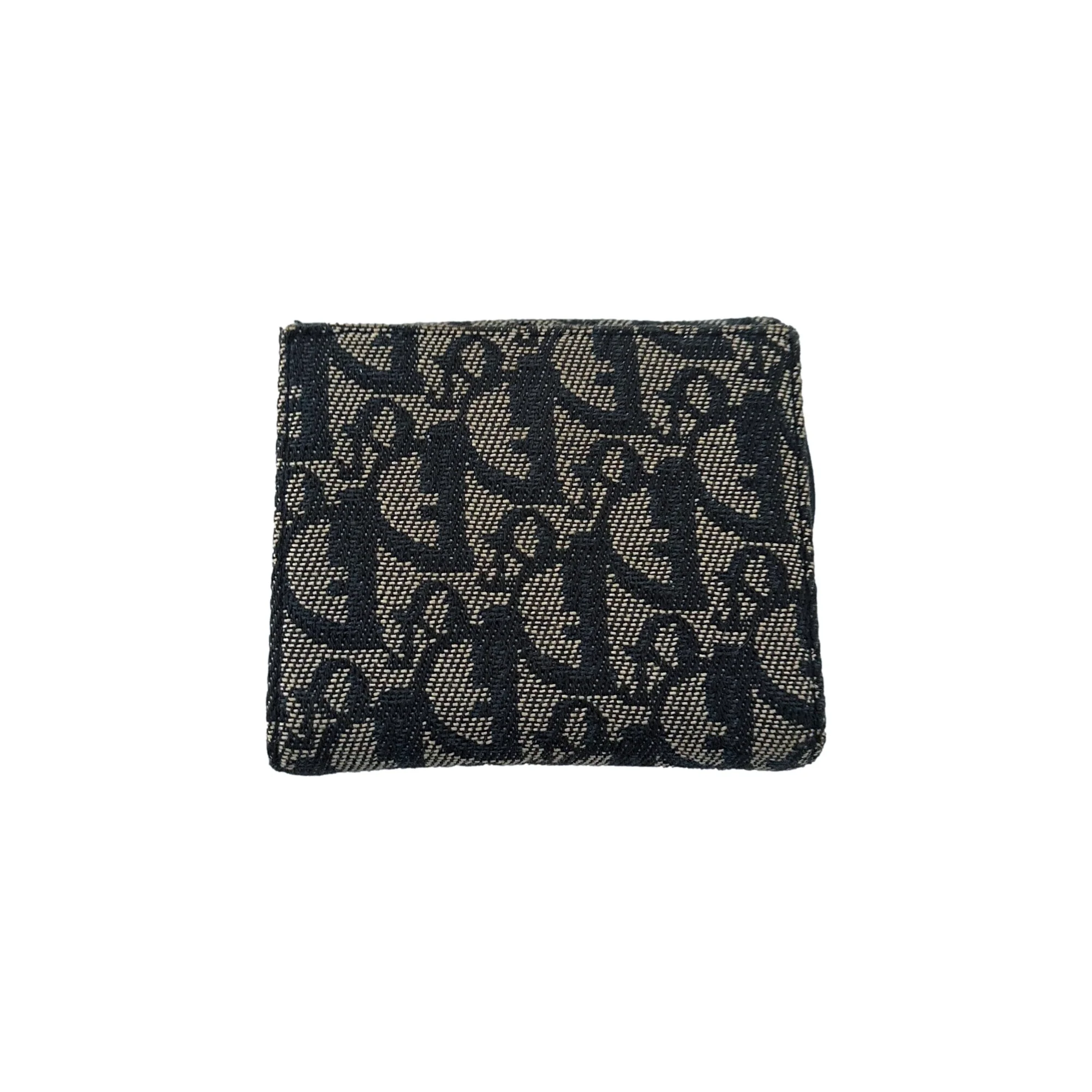 Dior Navy Logo Saddle Wallet - Image 2