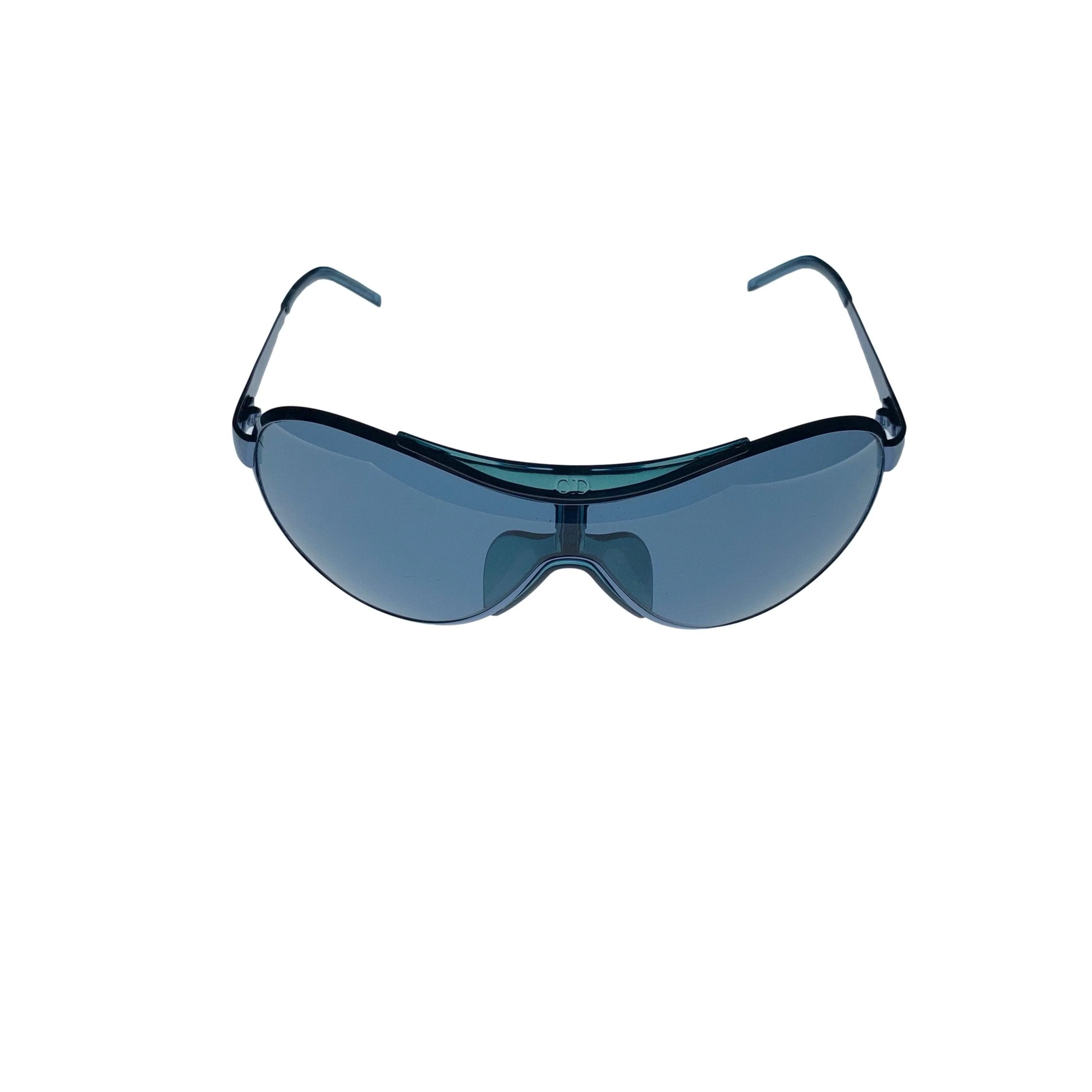 Dior Blue Oversized Sunglasses