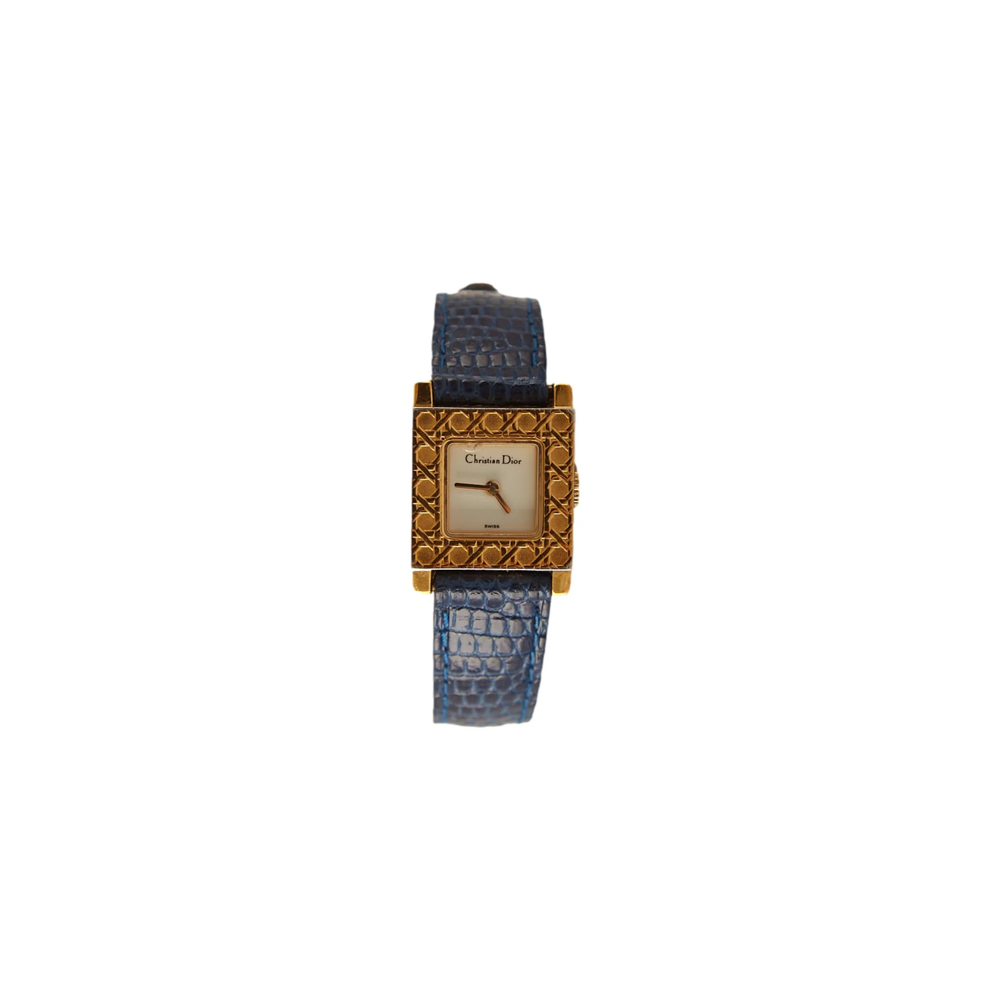 Dior Blue Snake Skin Watch