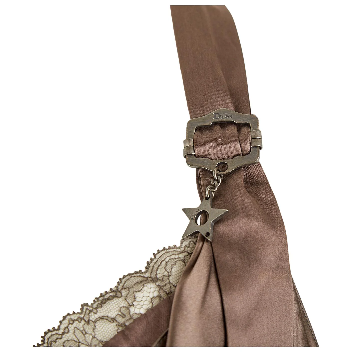 Dior Bronze Logo Hardware Dress - Image 5