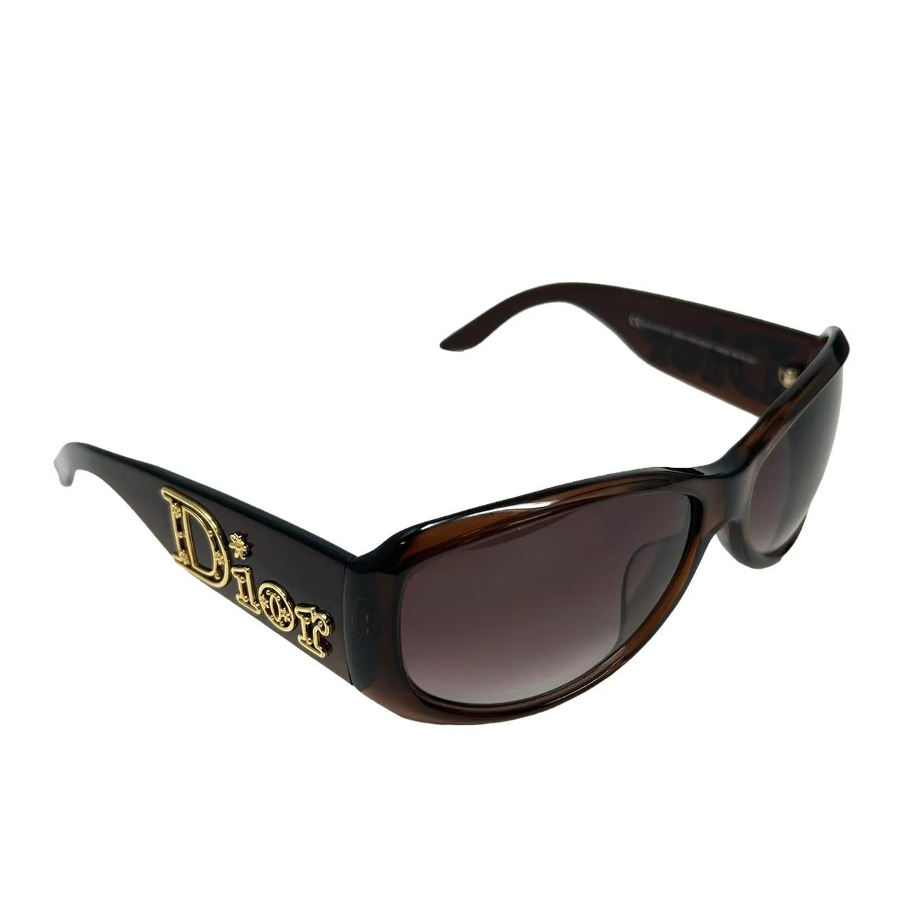 Dior Brown ‘Aventura” Sunglasses - Image 2