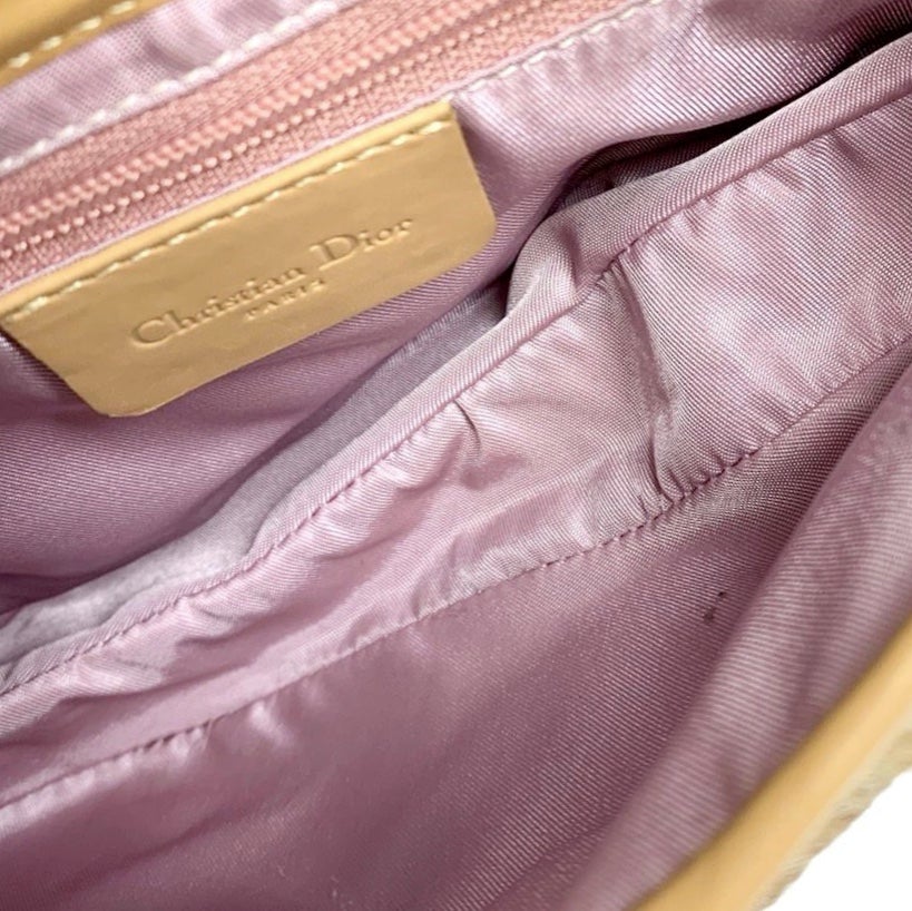 Dior Brown Fur Mini Saddle Bag - Image 2