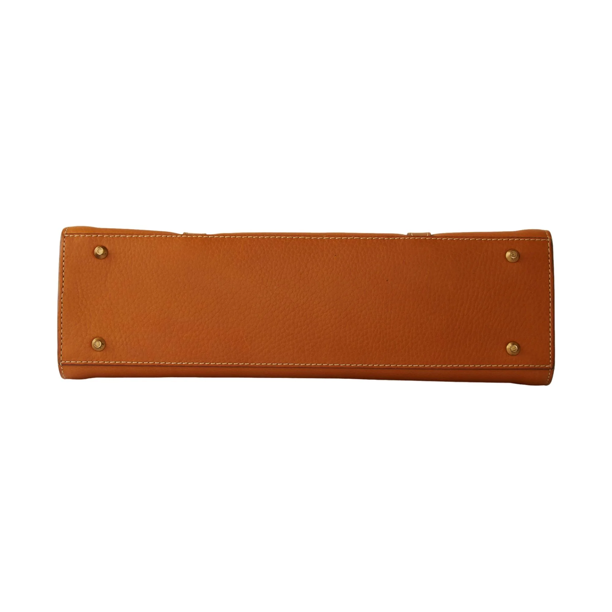 Dior Brown Leather Saddle Shoulder Bag - Image 3