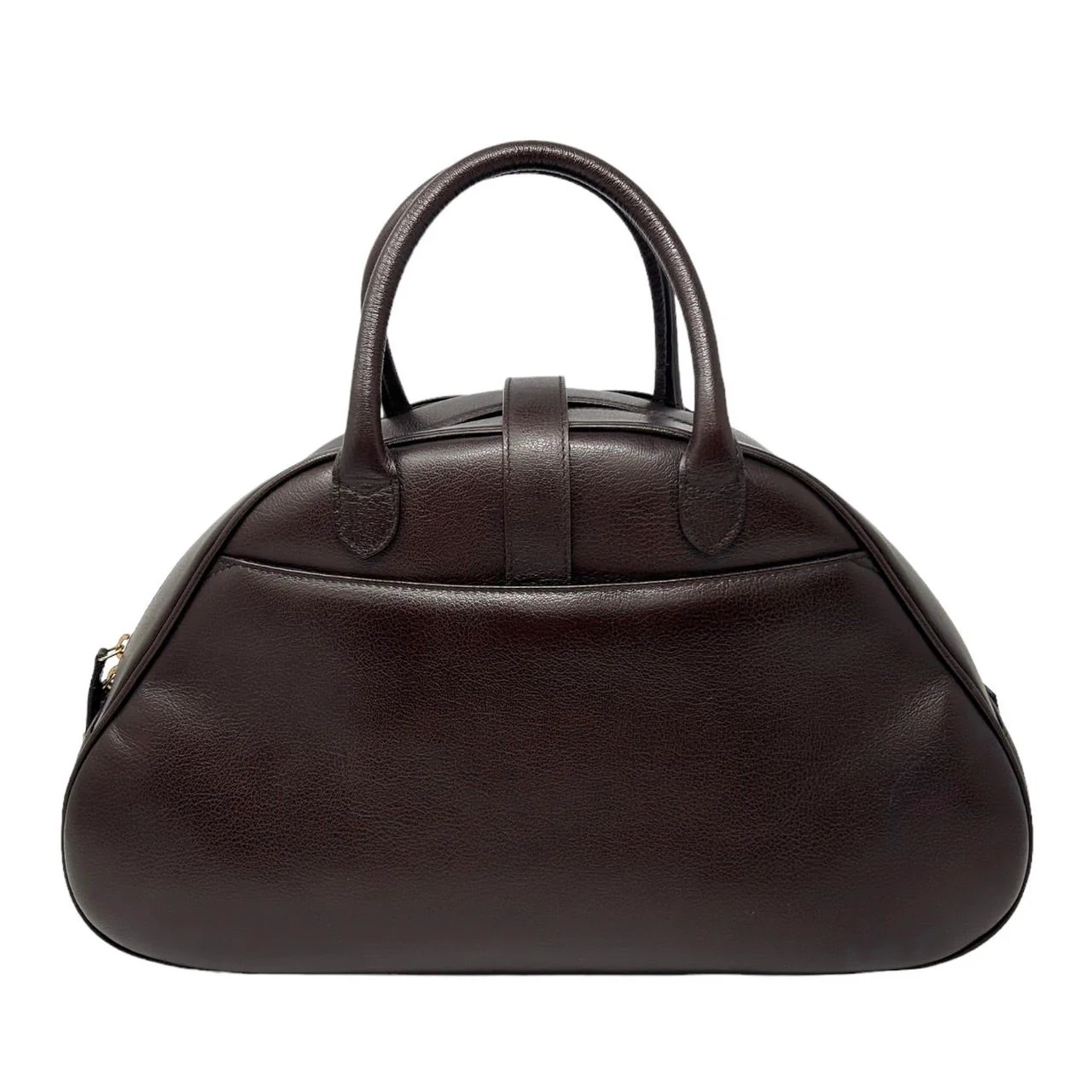 Dior Brown Logo Top Handle Bag - Image 2