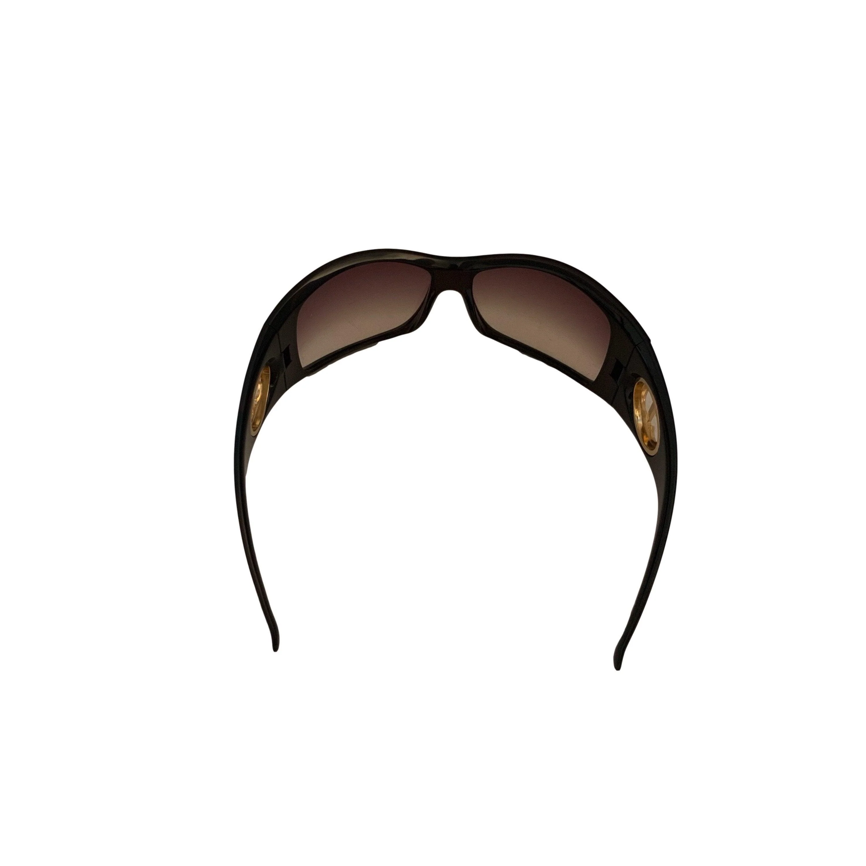 Dior Brown Oversized CD Logo Sunglasses - Image 3