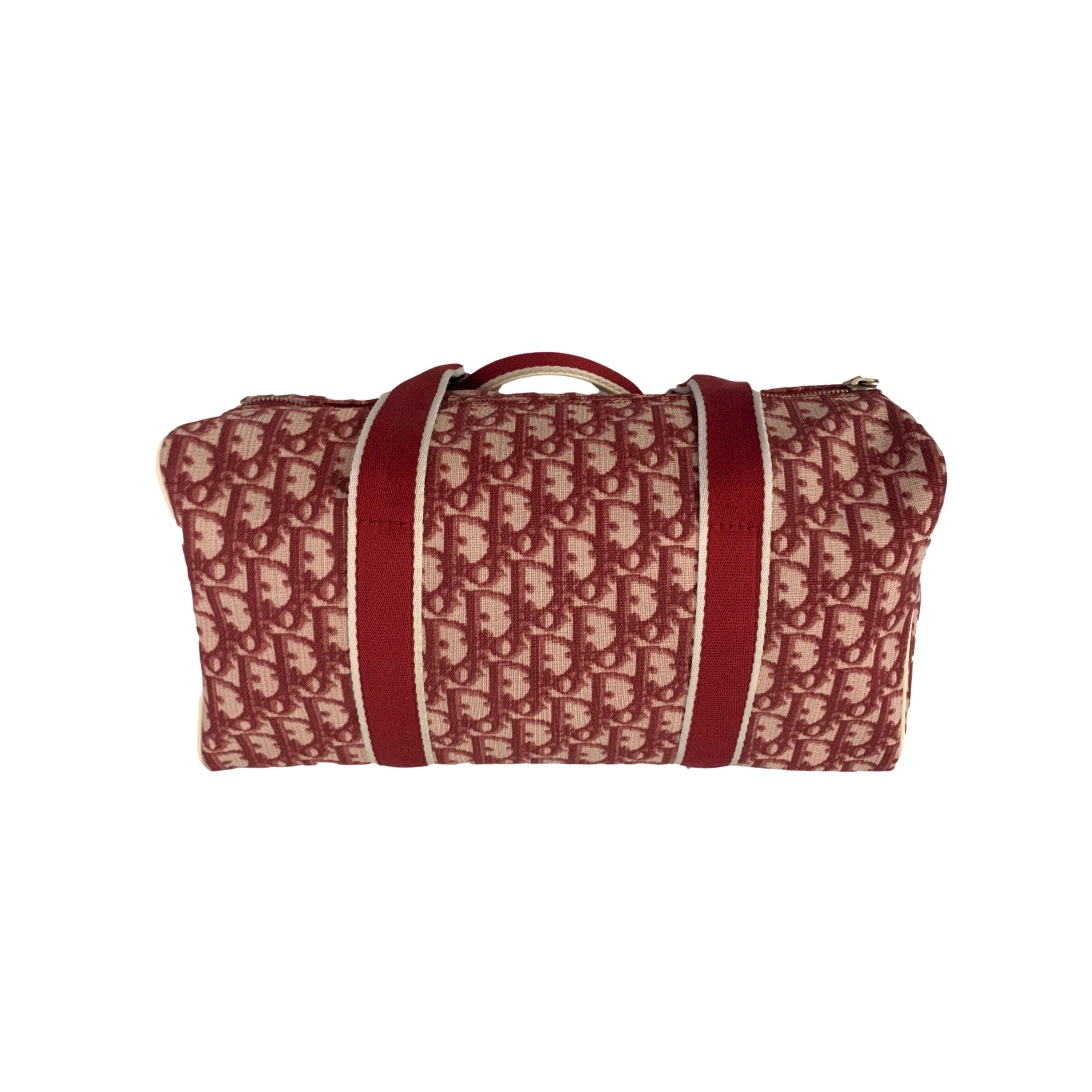 Dior Burgundy Shoulder Bag - Image 4