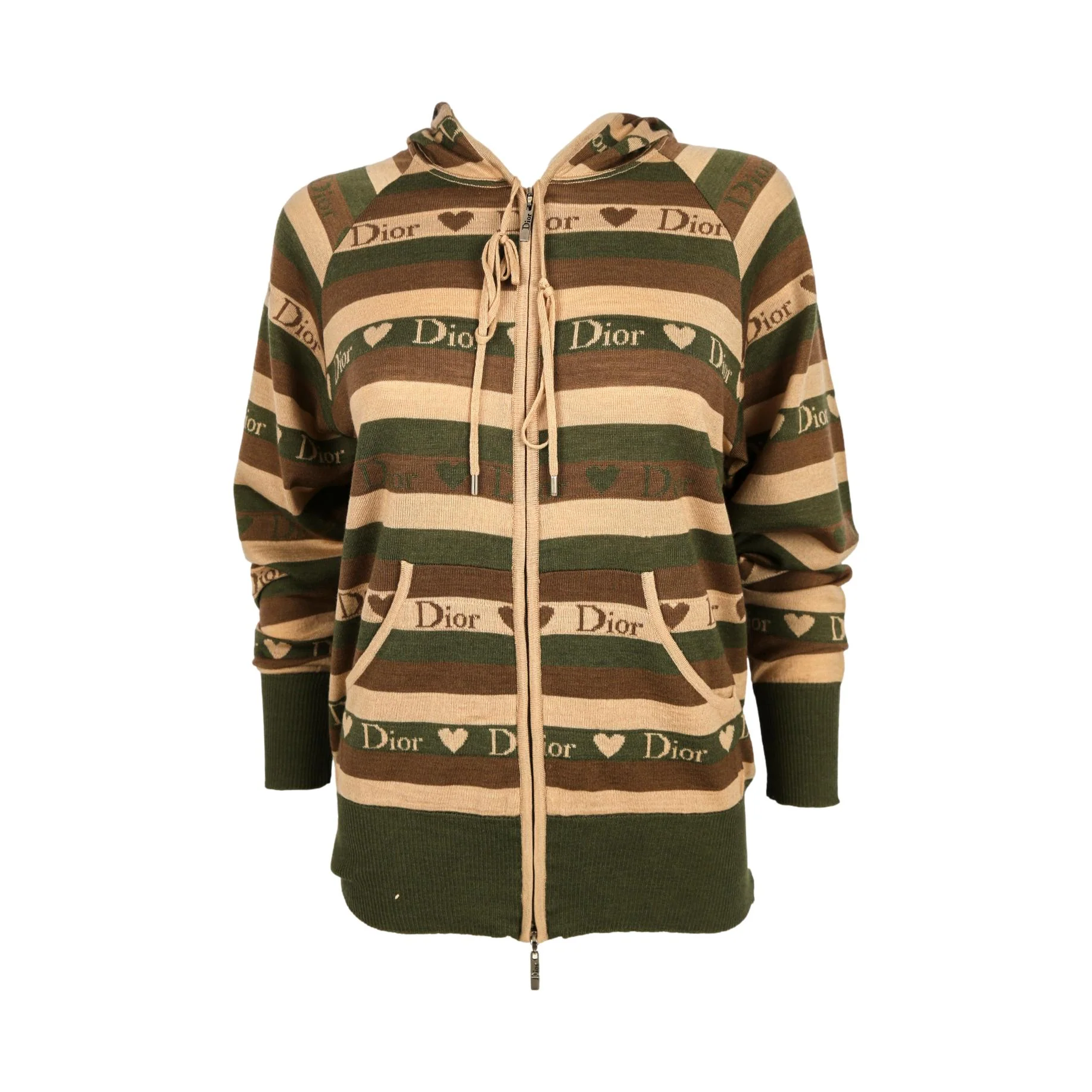 Dior Camo Heart Logo Hoodie