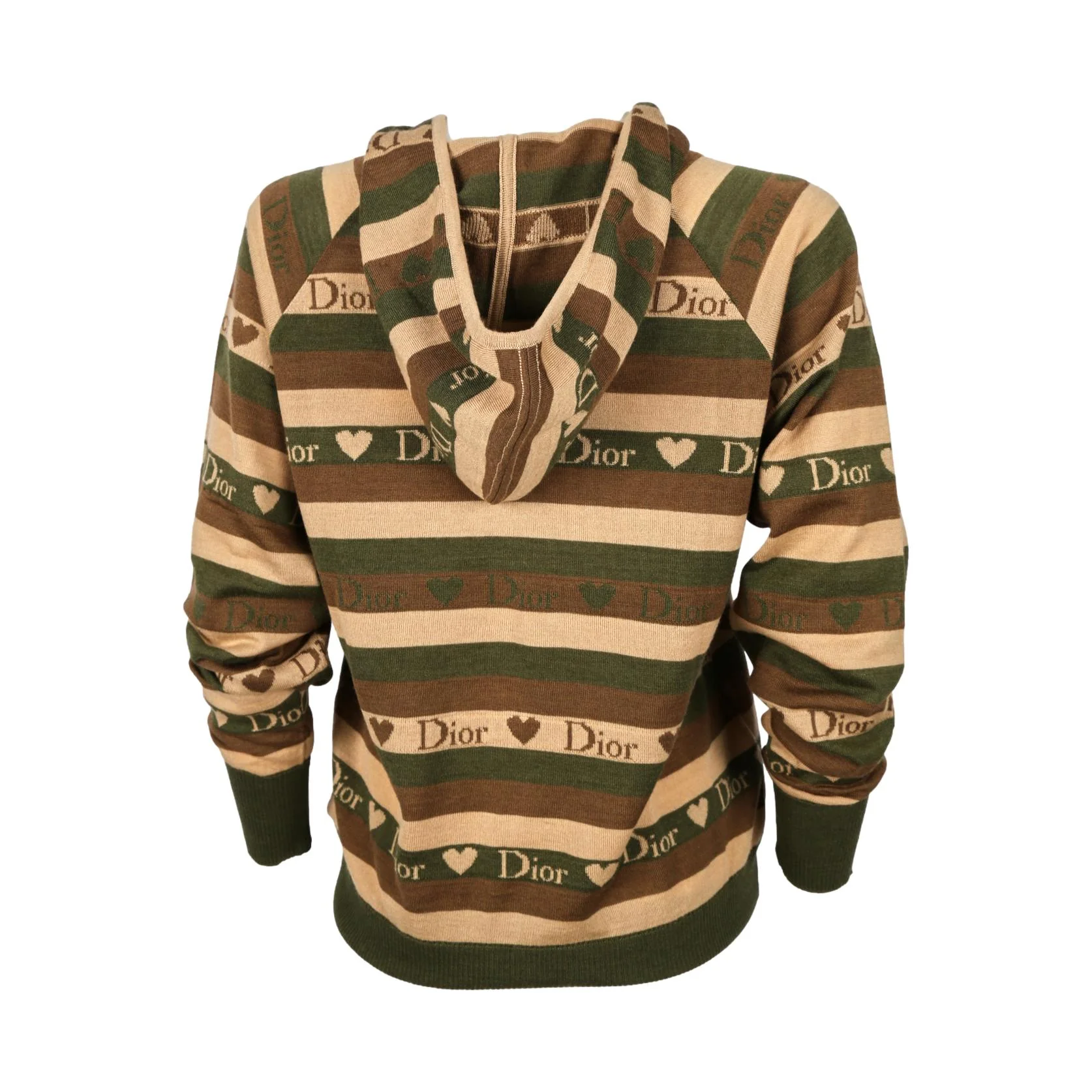 Dior Camo Heart Logo Hoodie - Image 2
