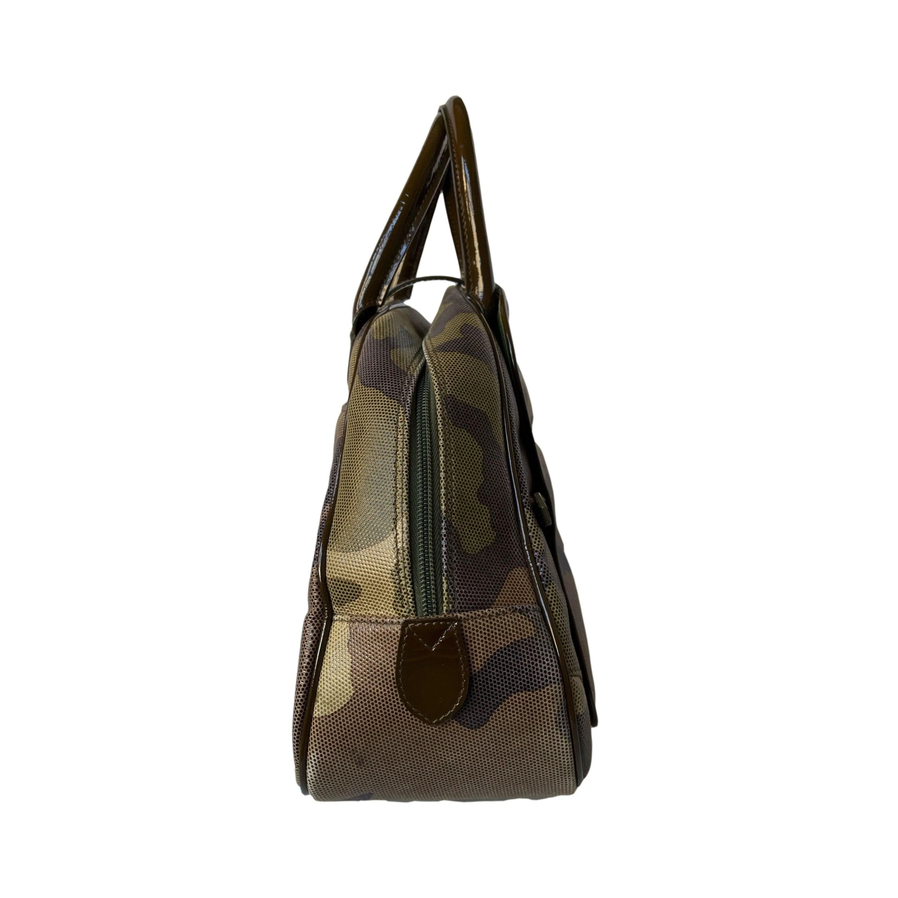 Dior Camo Jumbo Top Handle Bag - Image 3