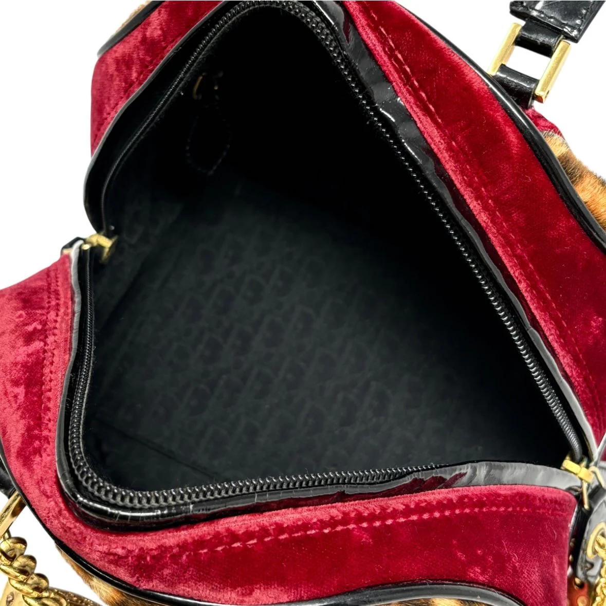 Dior Cheetah Calfhair Gambler Bag - Image 5