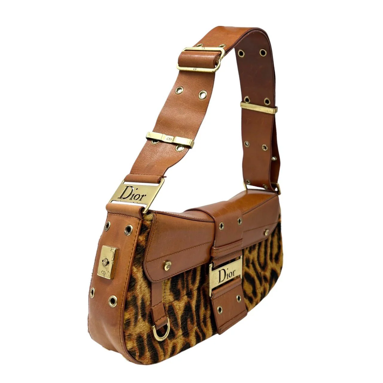 Dior Cheetah Columbus Bag - Image 3