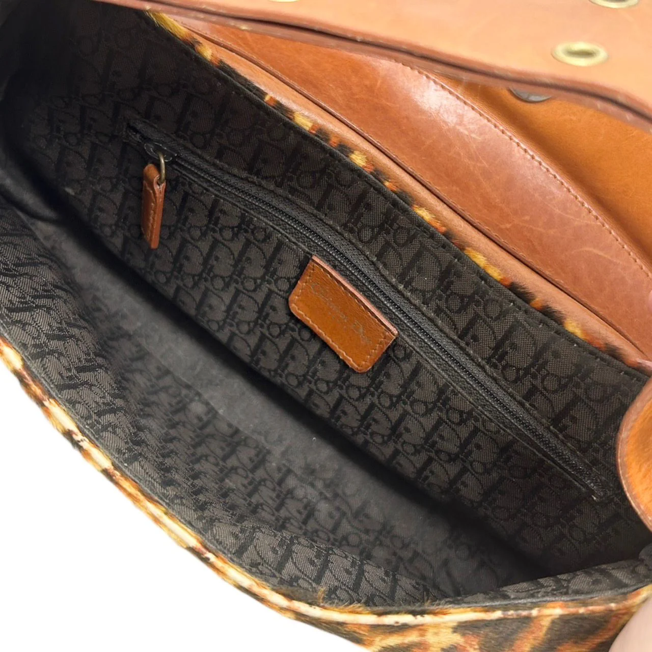 Dior Cheetah Columbus Bag - Image 4