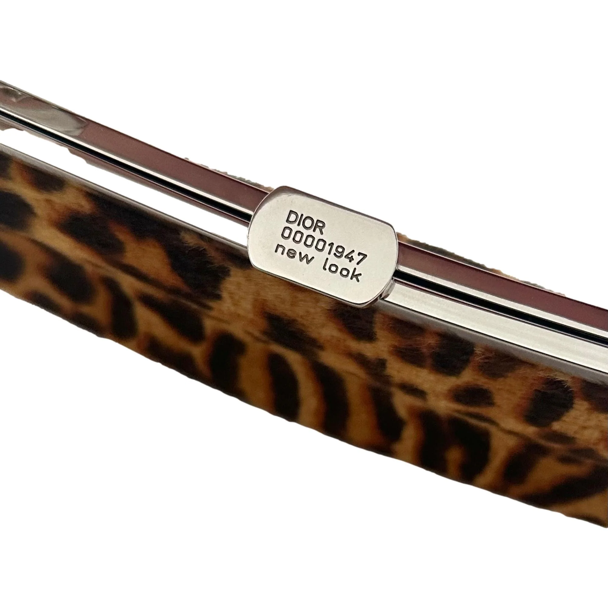 Dior Cheetah Print Mini Top Lock Bag - Image 3