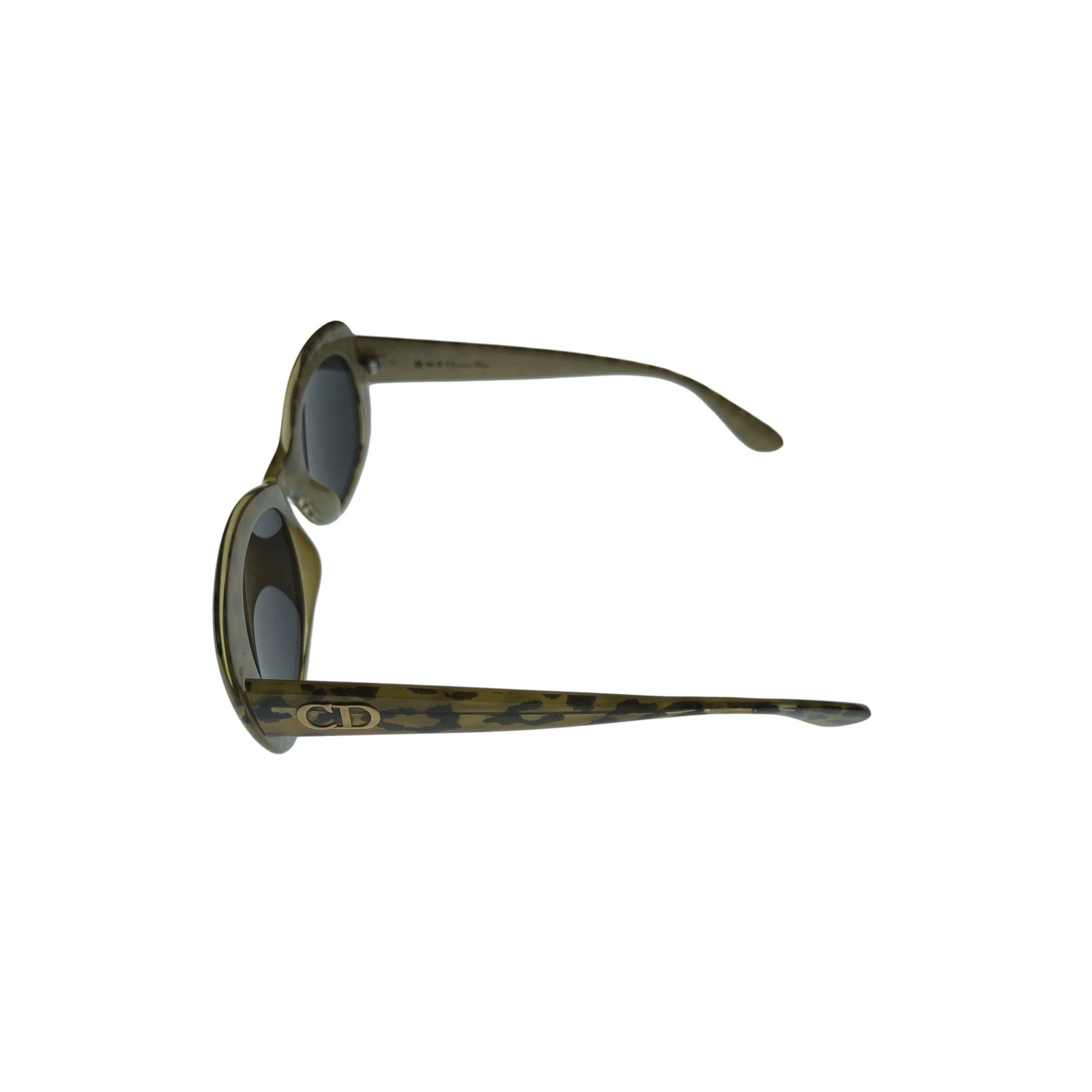 Dior Cheetah Round Sunglasses - Image 3